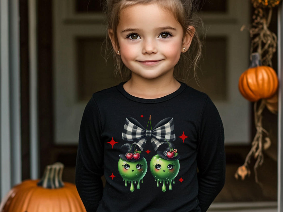 Cute Witchy Candy Apple Clipart