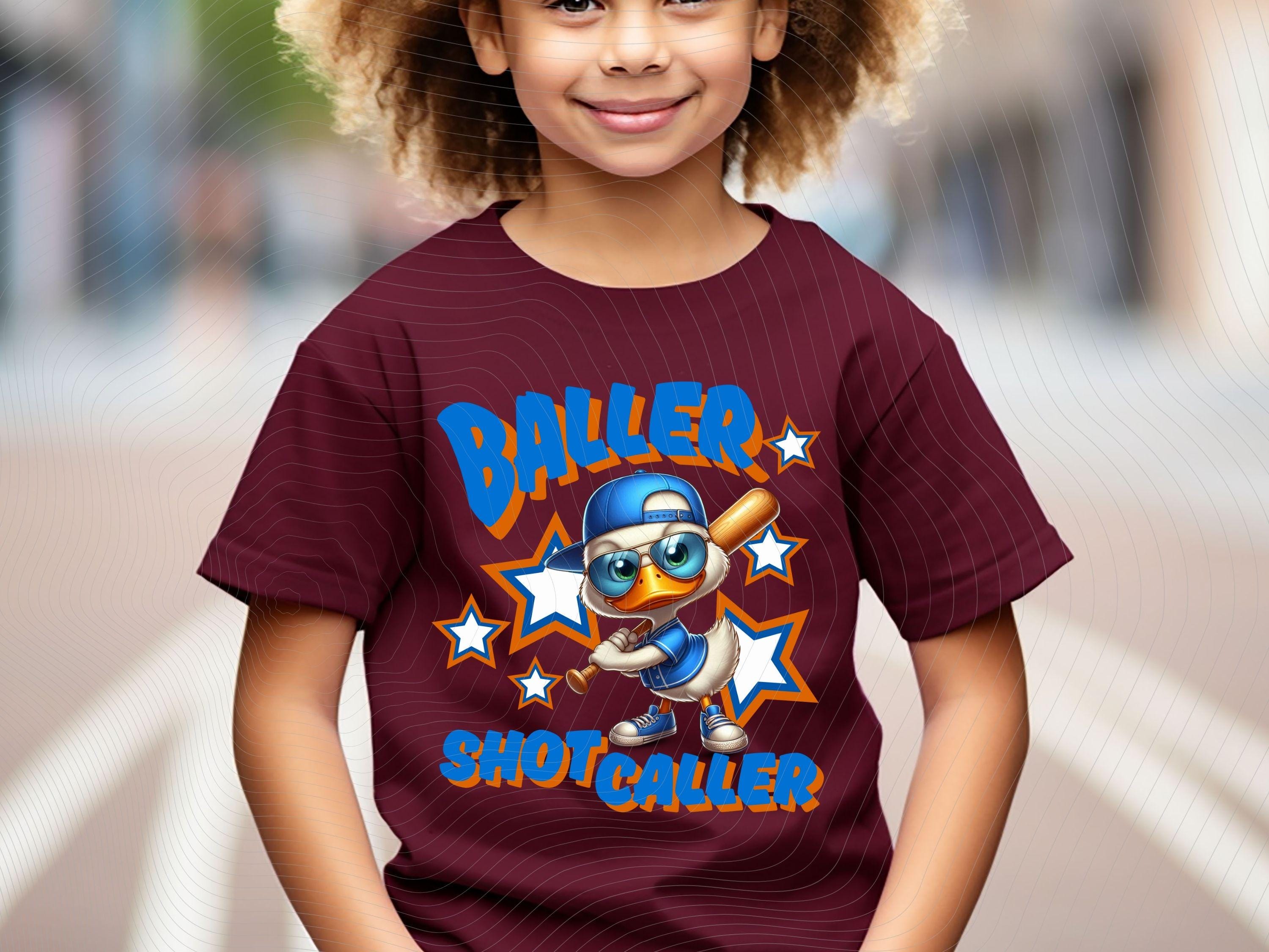 Baller Shot Caller Softball/Baseball PNG