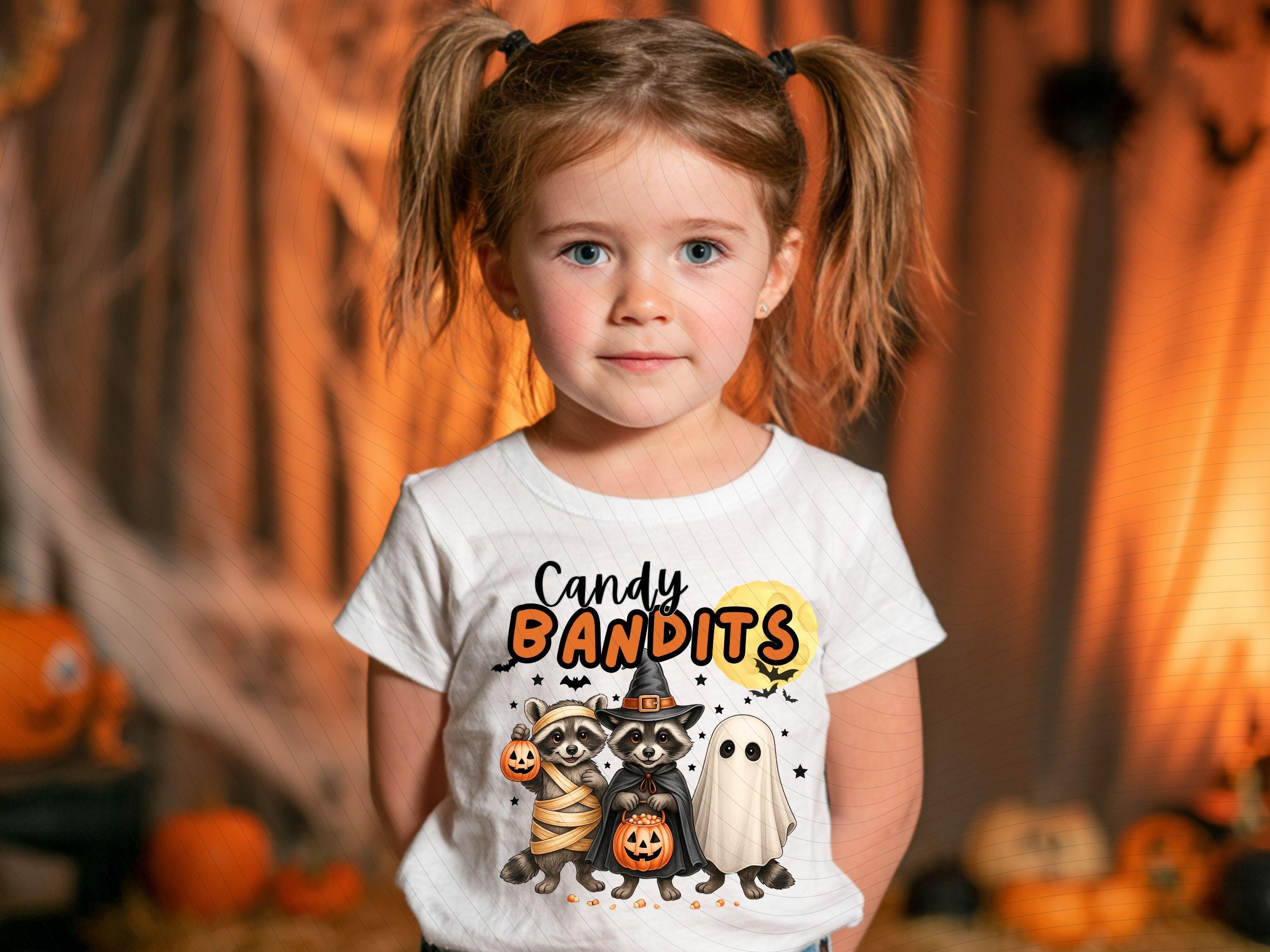 Spooky and Feral Raccoon Halloween PNG