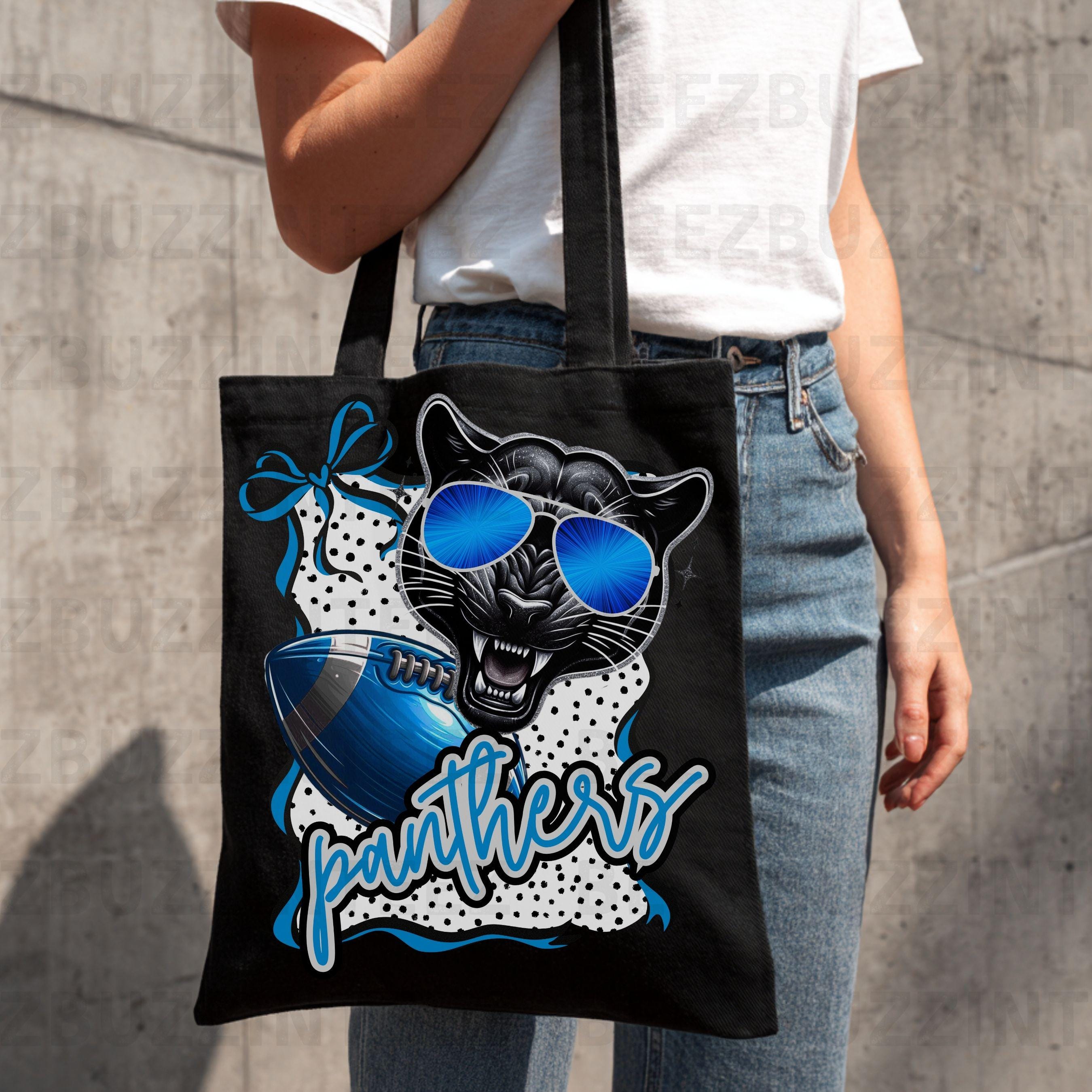 Panthers Coquette Polka Dot PNG