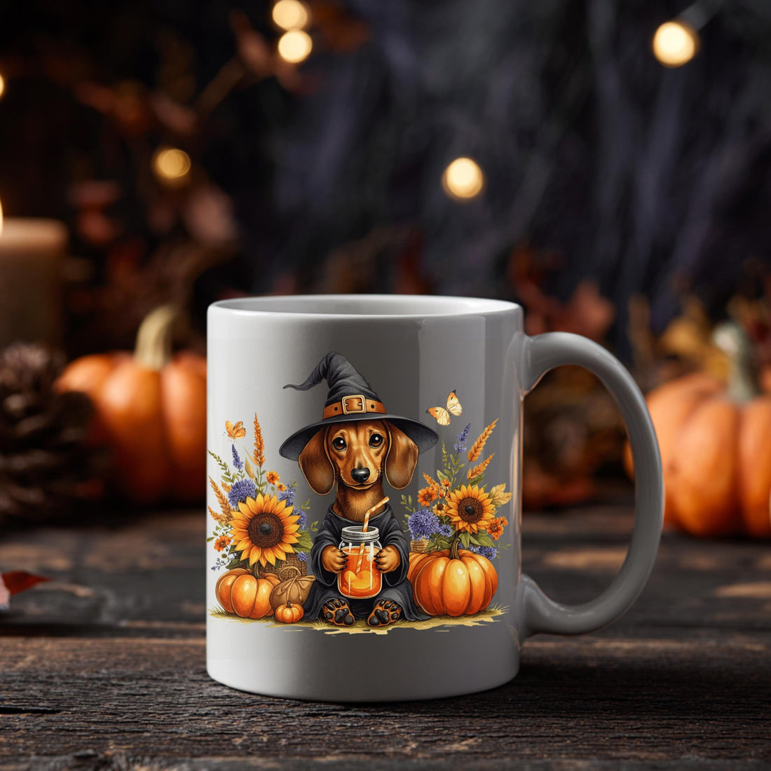 Adorable Halloween Dog Bundle (4) Design PNG Fall Thame