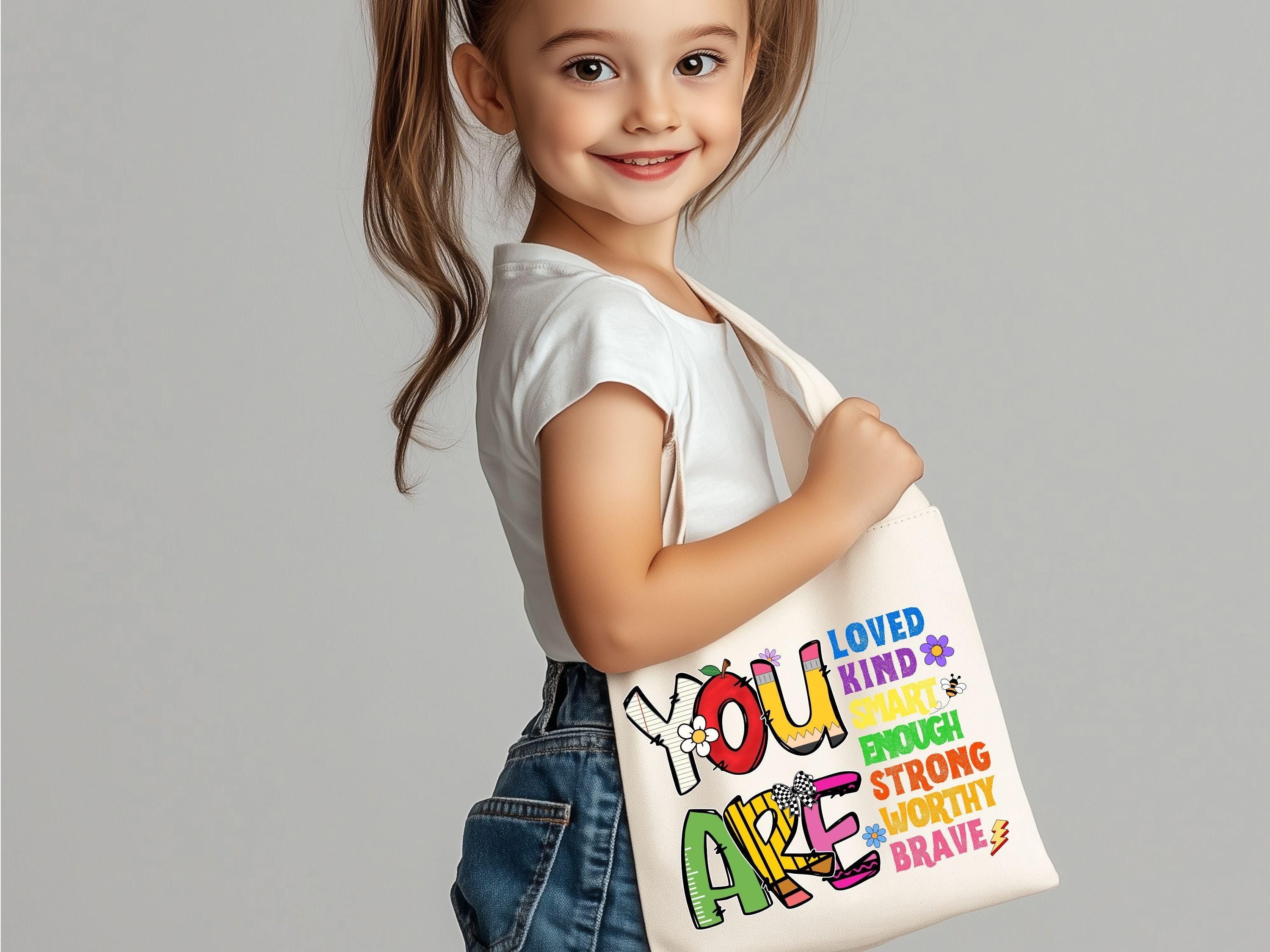 You Are Loved Kind Smart Enough PNG