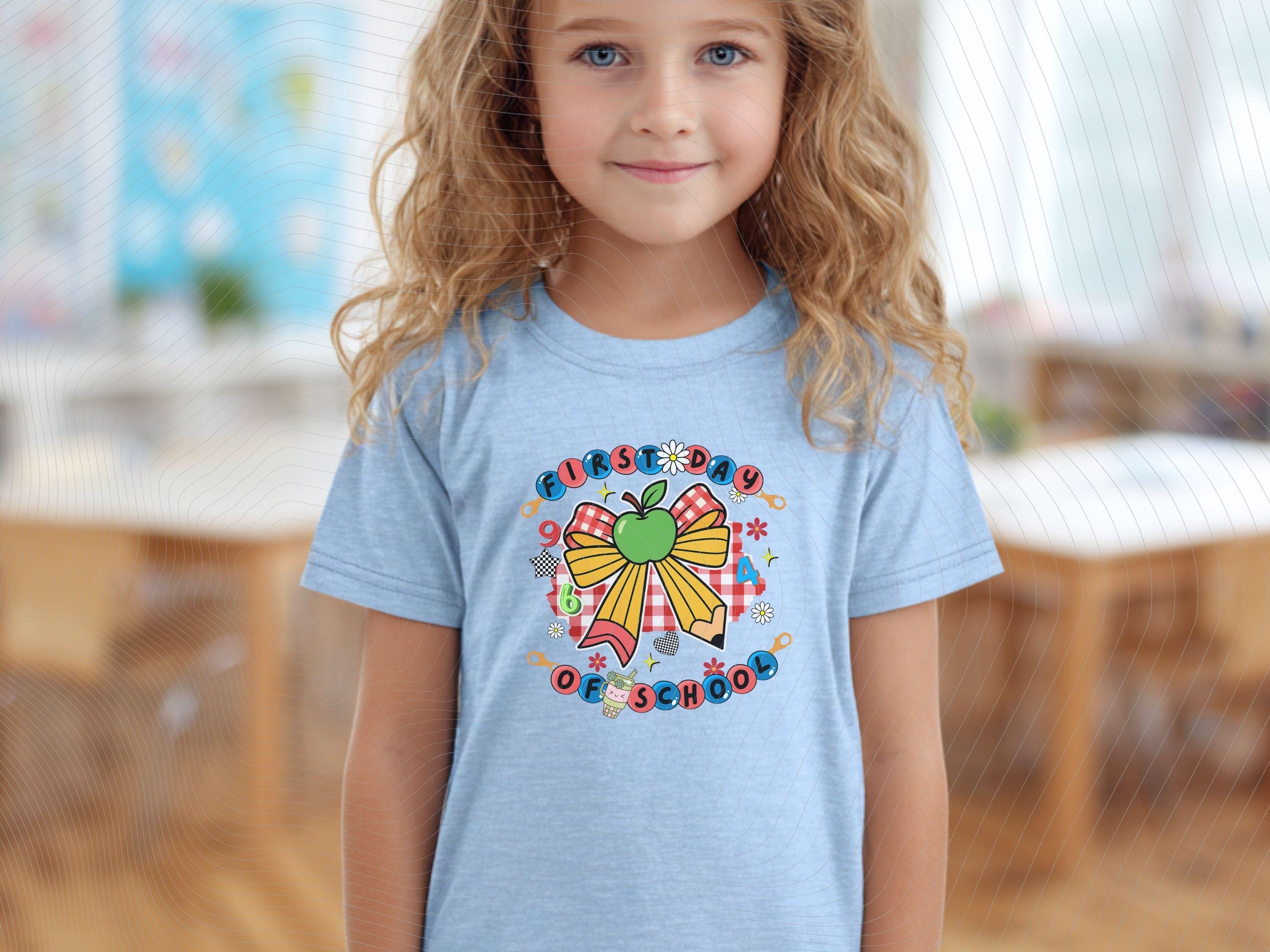 Cute First Day of School Pencil Bows Friendship Bracelet PNG