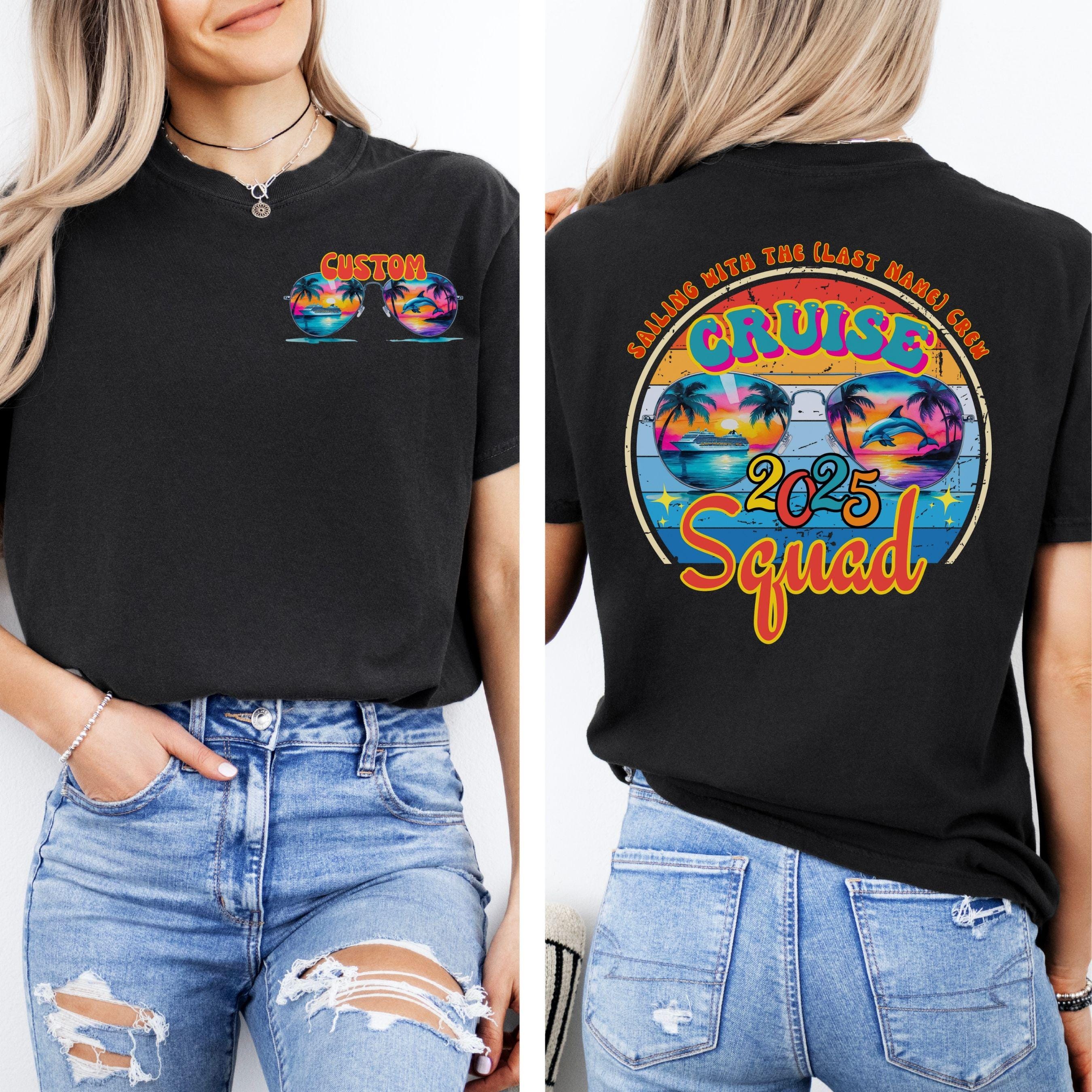 Custom Cruise Squad Canva Editable Link PDF Download