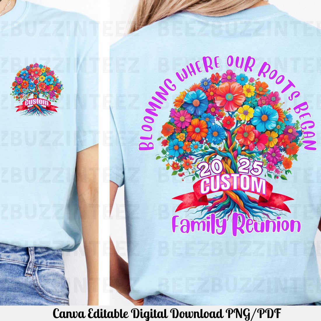 Custom Family Reunion Shirt Canva Editable, Cruise Crew PNG,