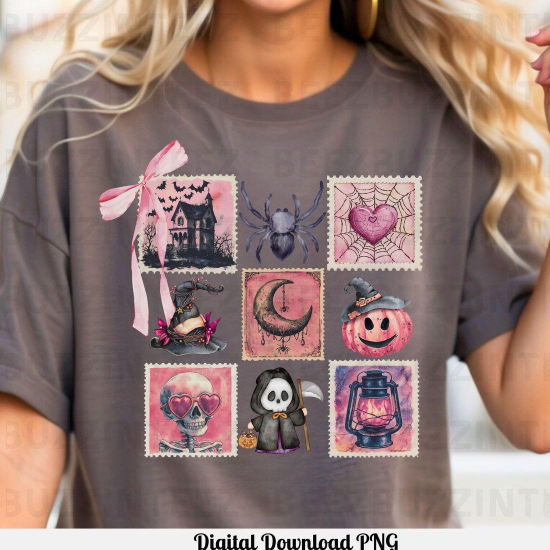 Halloween Ghost Pumpkin Skeleton PNG