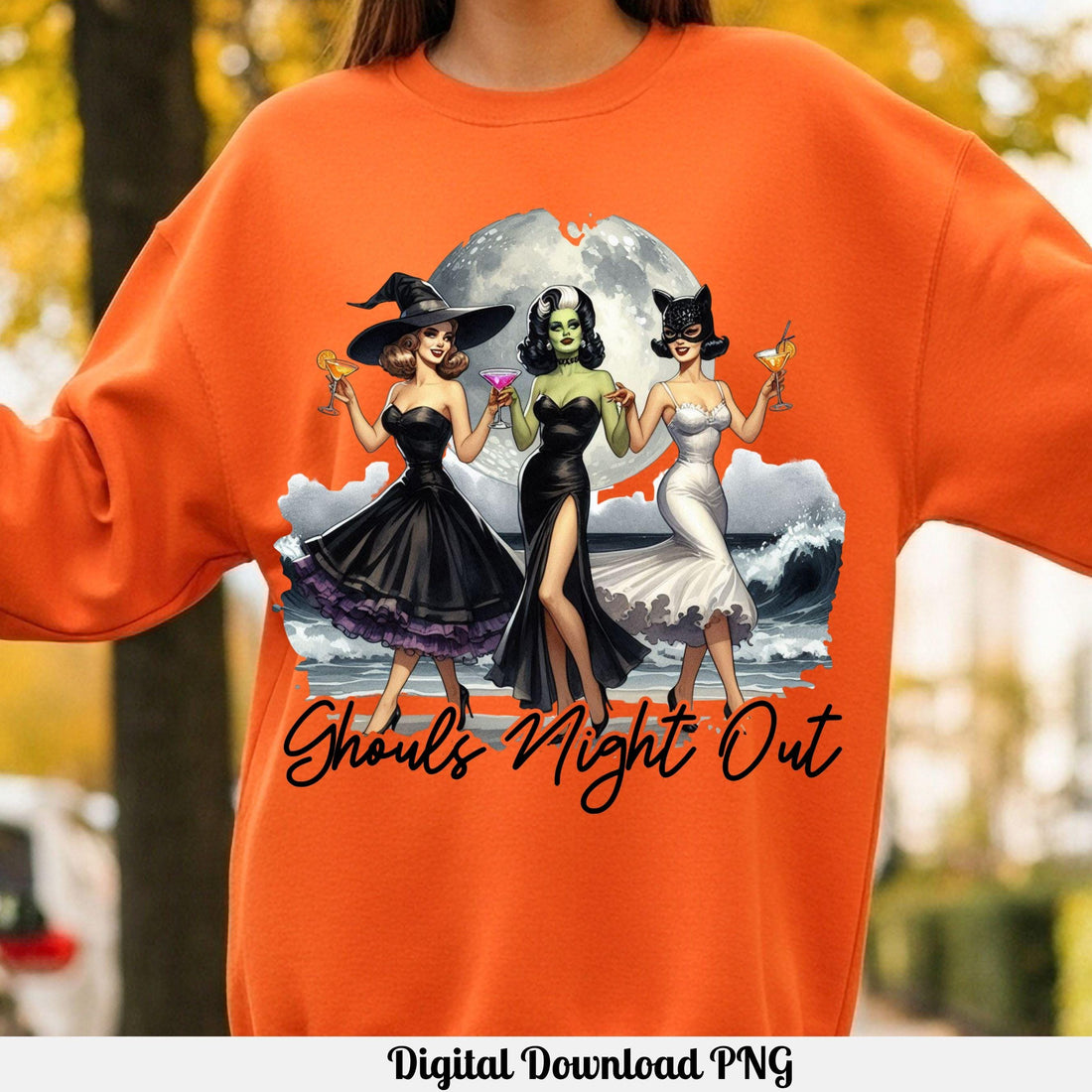 Halloween Ghouls Night Out PNG