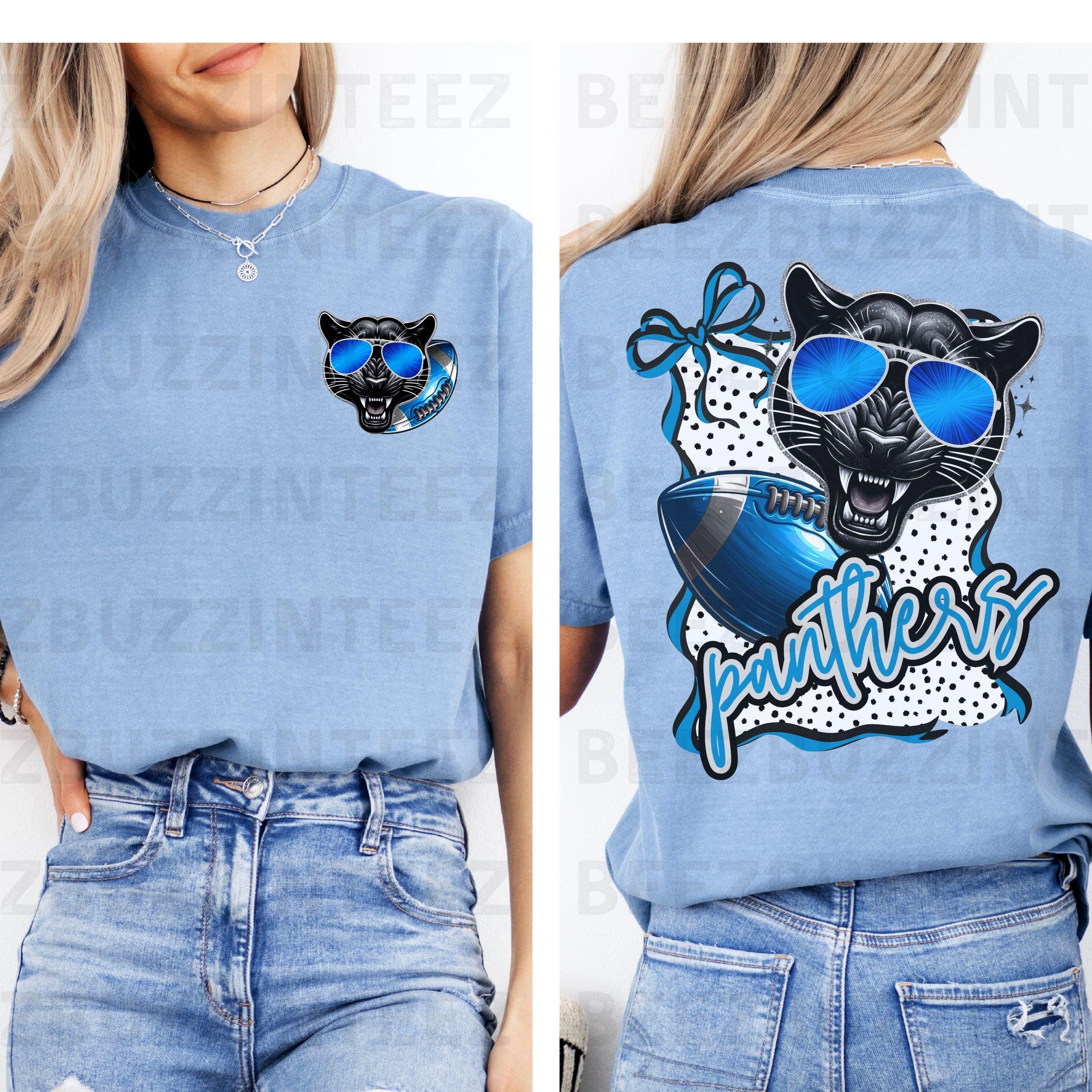 Panthers Coquette Polka Dot PNG