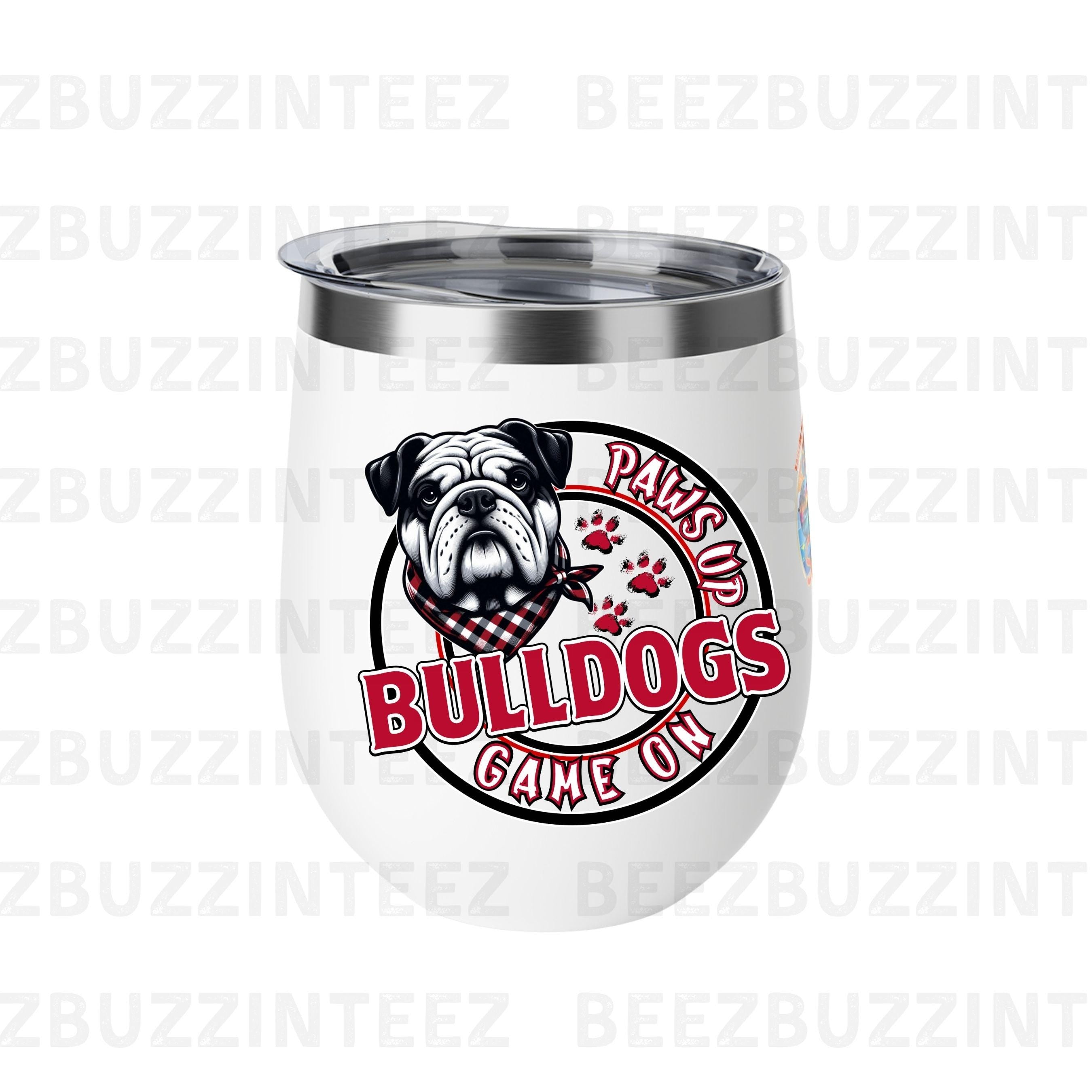 Bulldogs Paws Up Game On Circle PNG