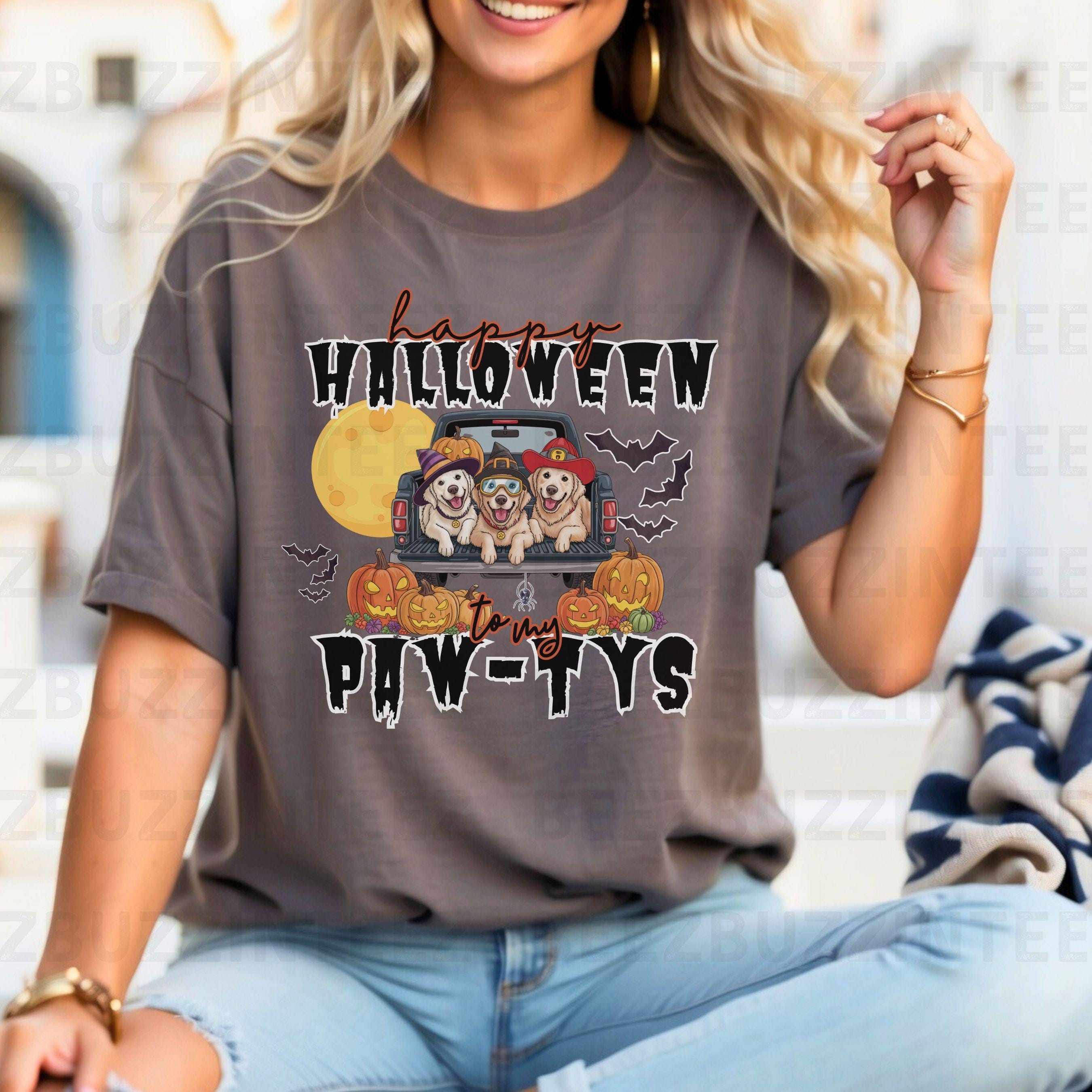 Happy Halloween Paw-Tys PNG