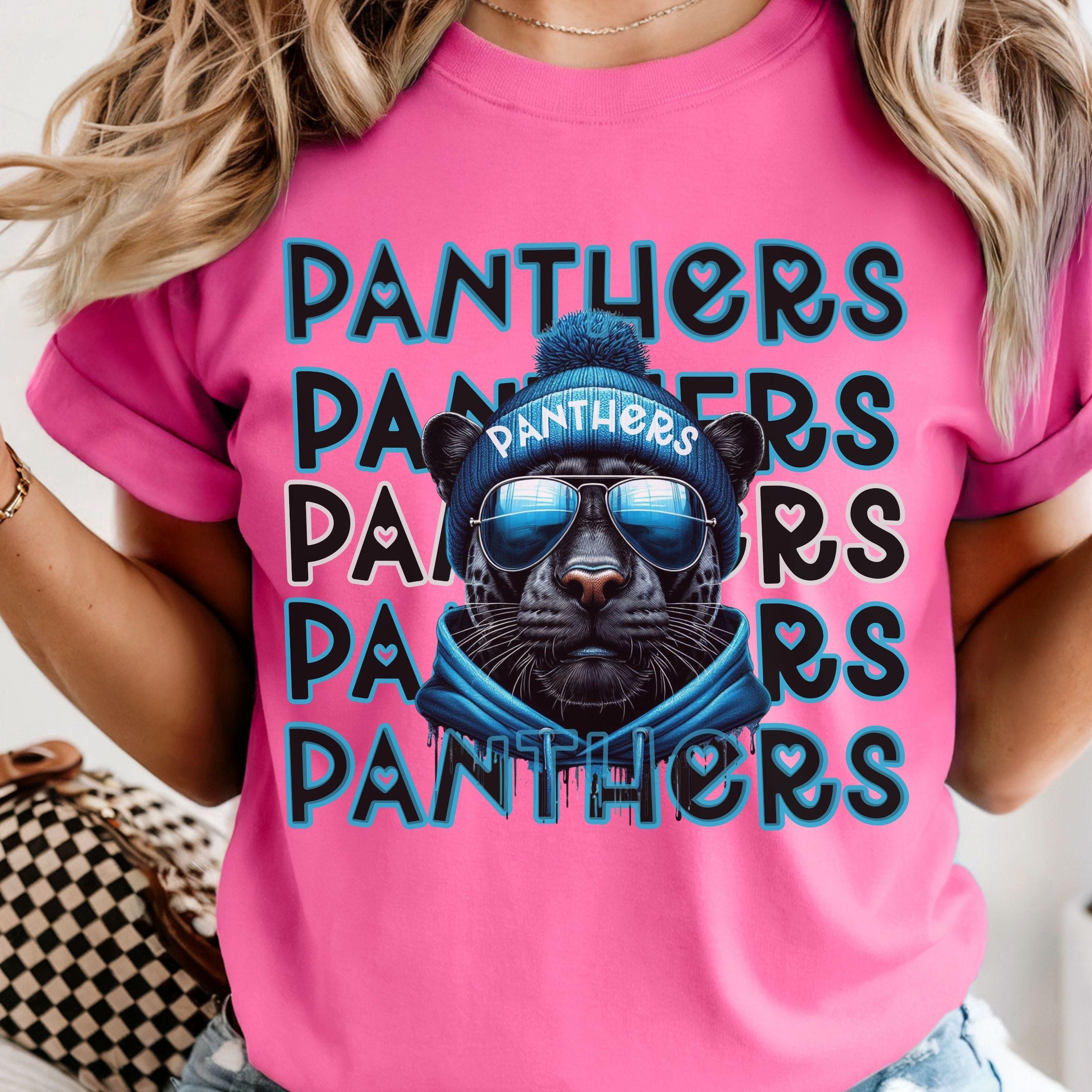 Panthers Repeat Cool Graphic PNG