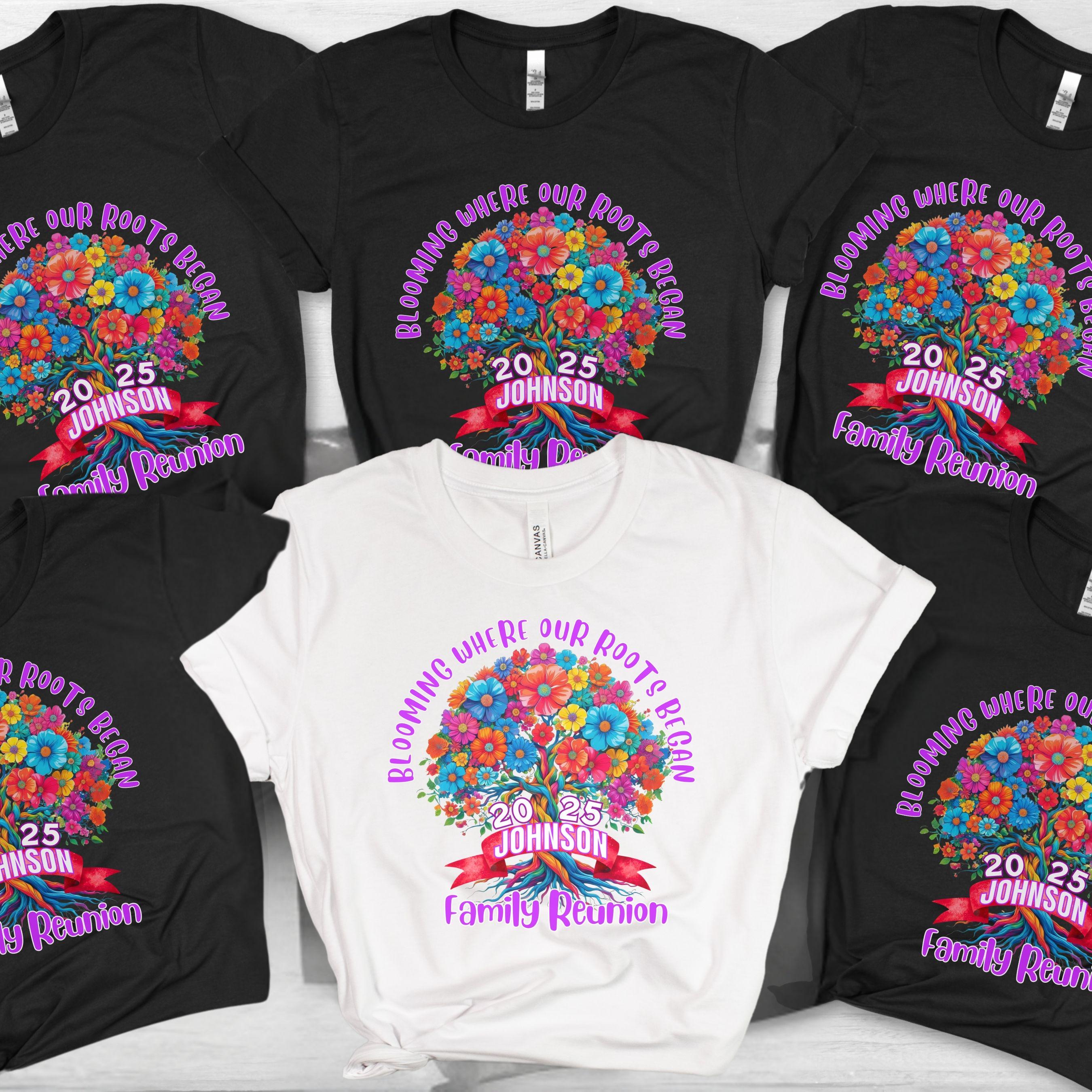 Custom Family Reunion Shirt Canva Editable, Cruise Crew PNG,