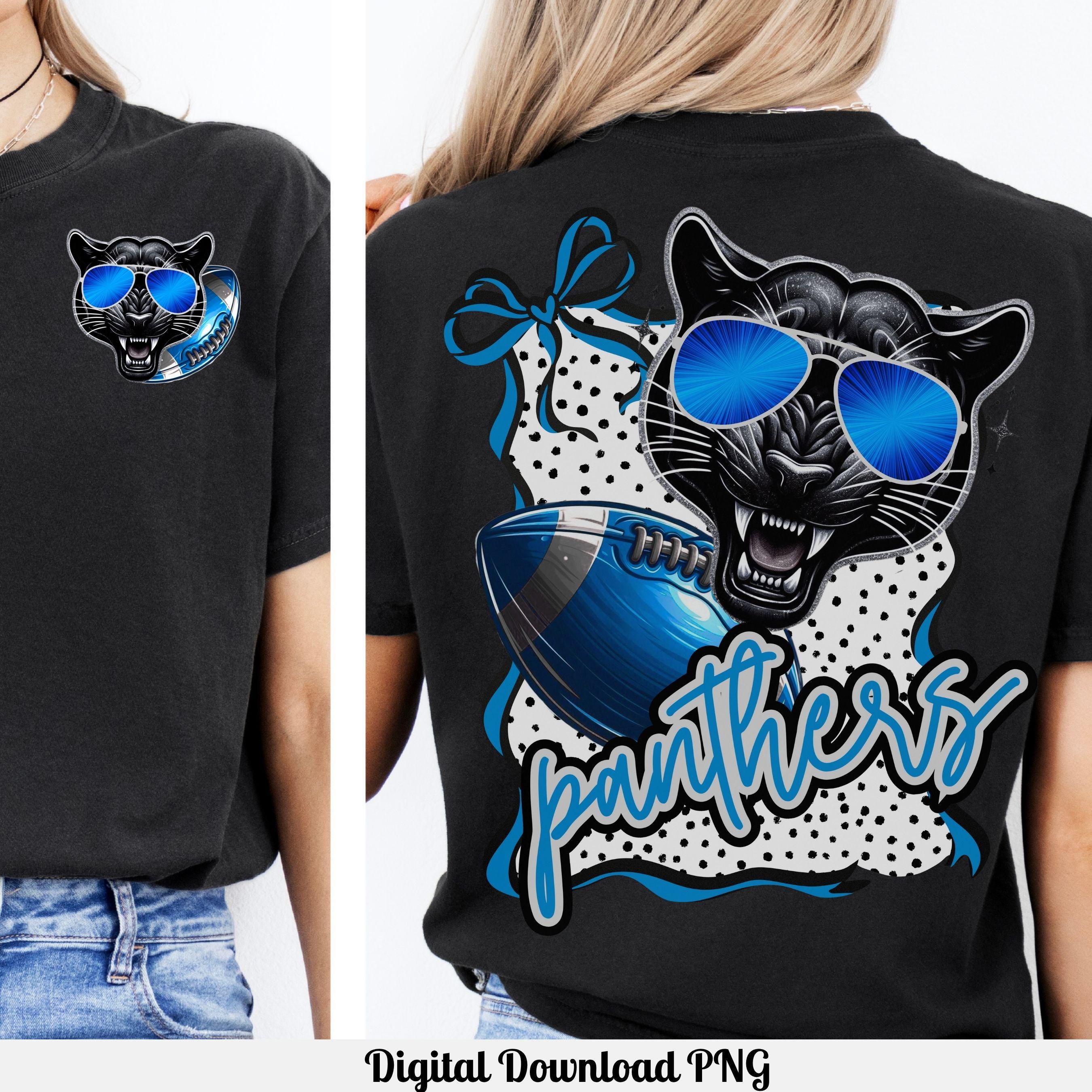 Panthers Coquette Polka Dot PNG