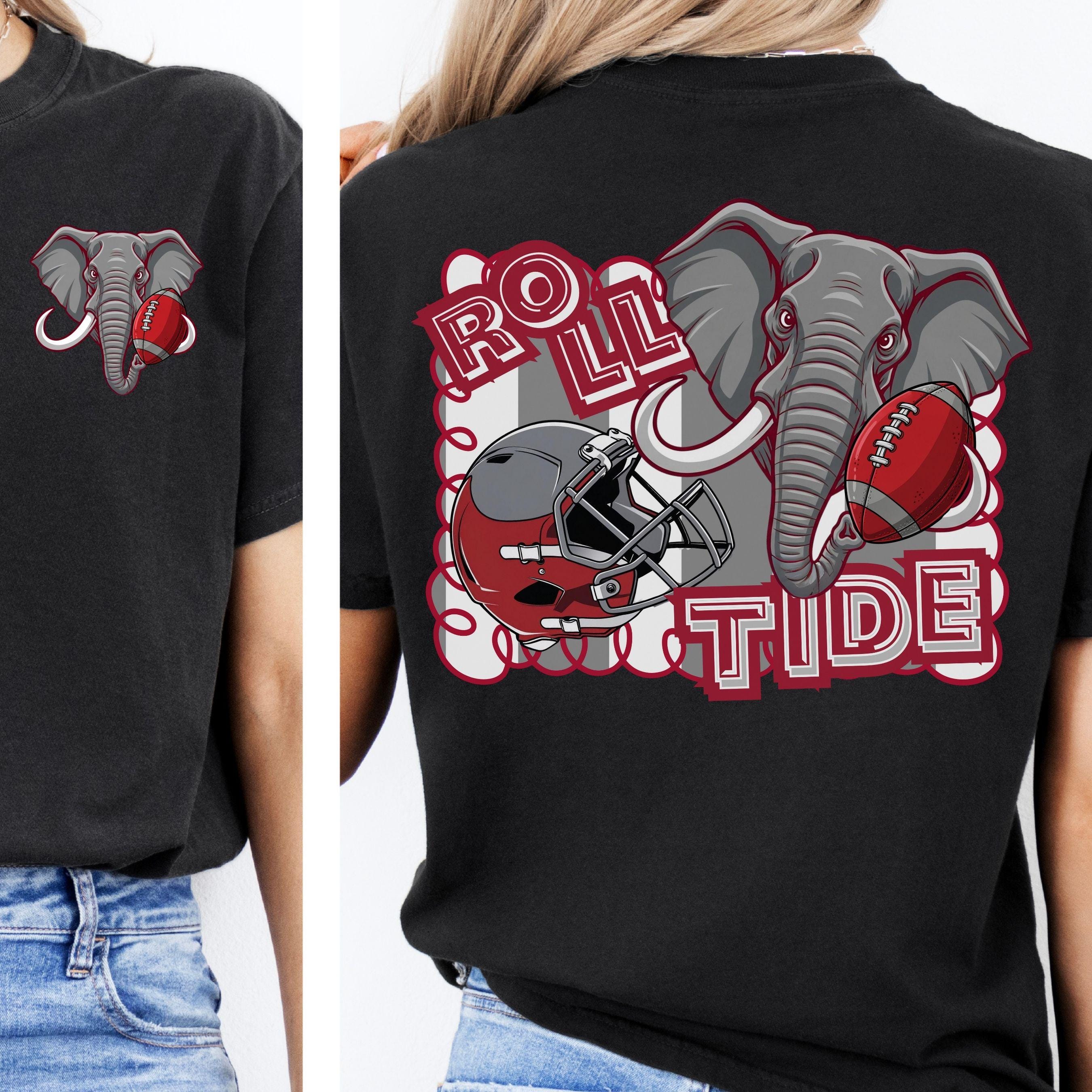 Roll Tide Pride Stripe Design Football PNG
