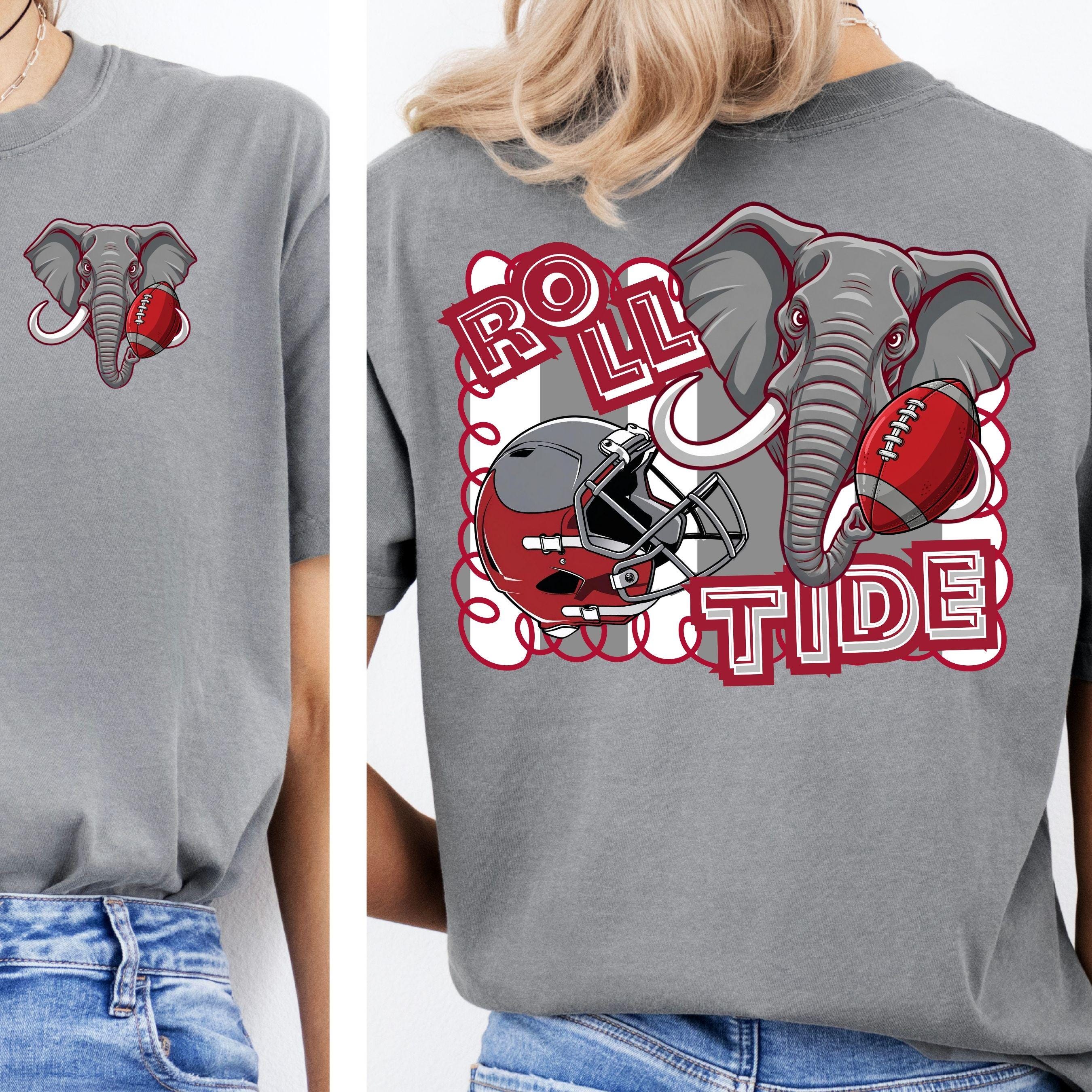 Roll Tide Pride Stripe Design Football PNG