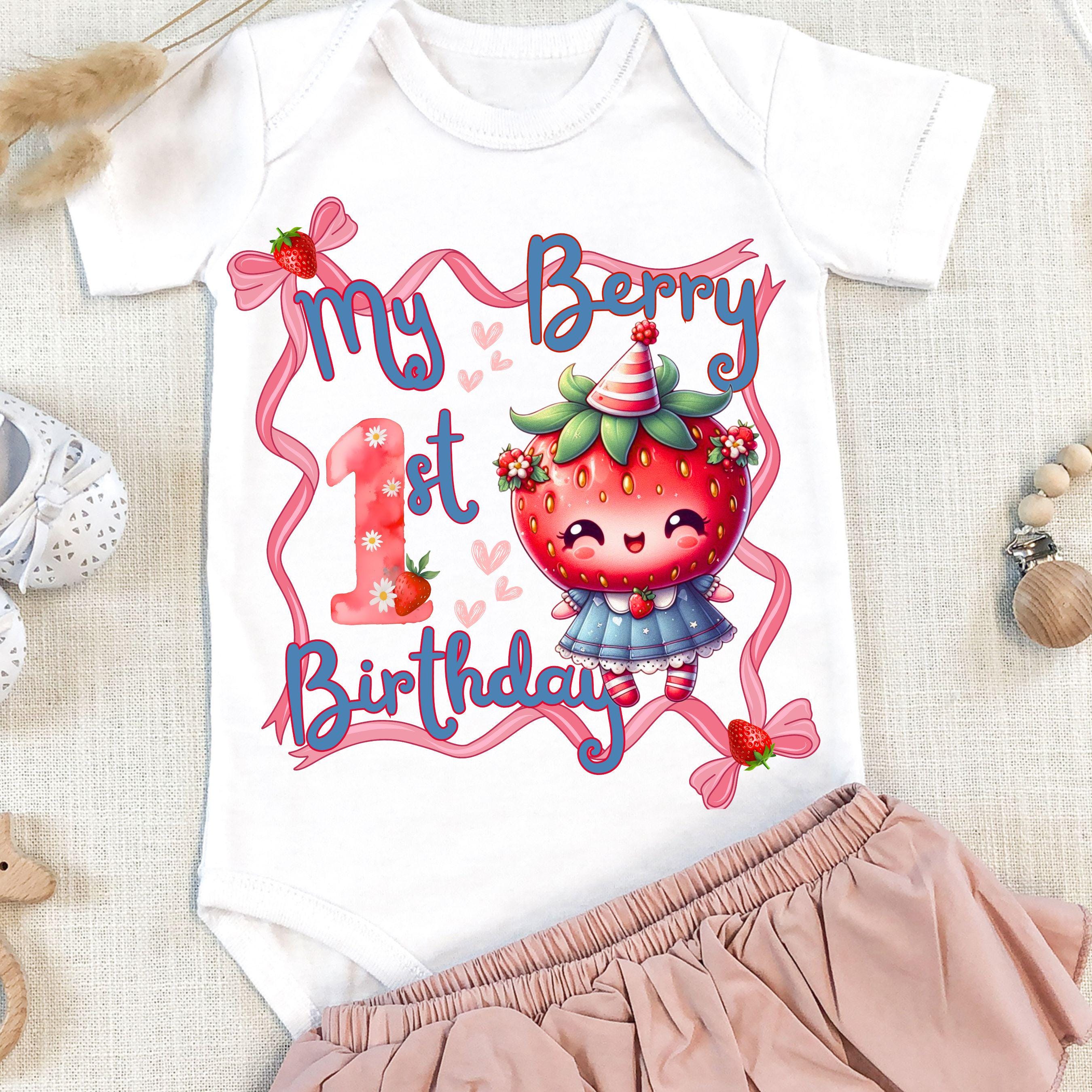 My Berry First Birthday Coquette PNG