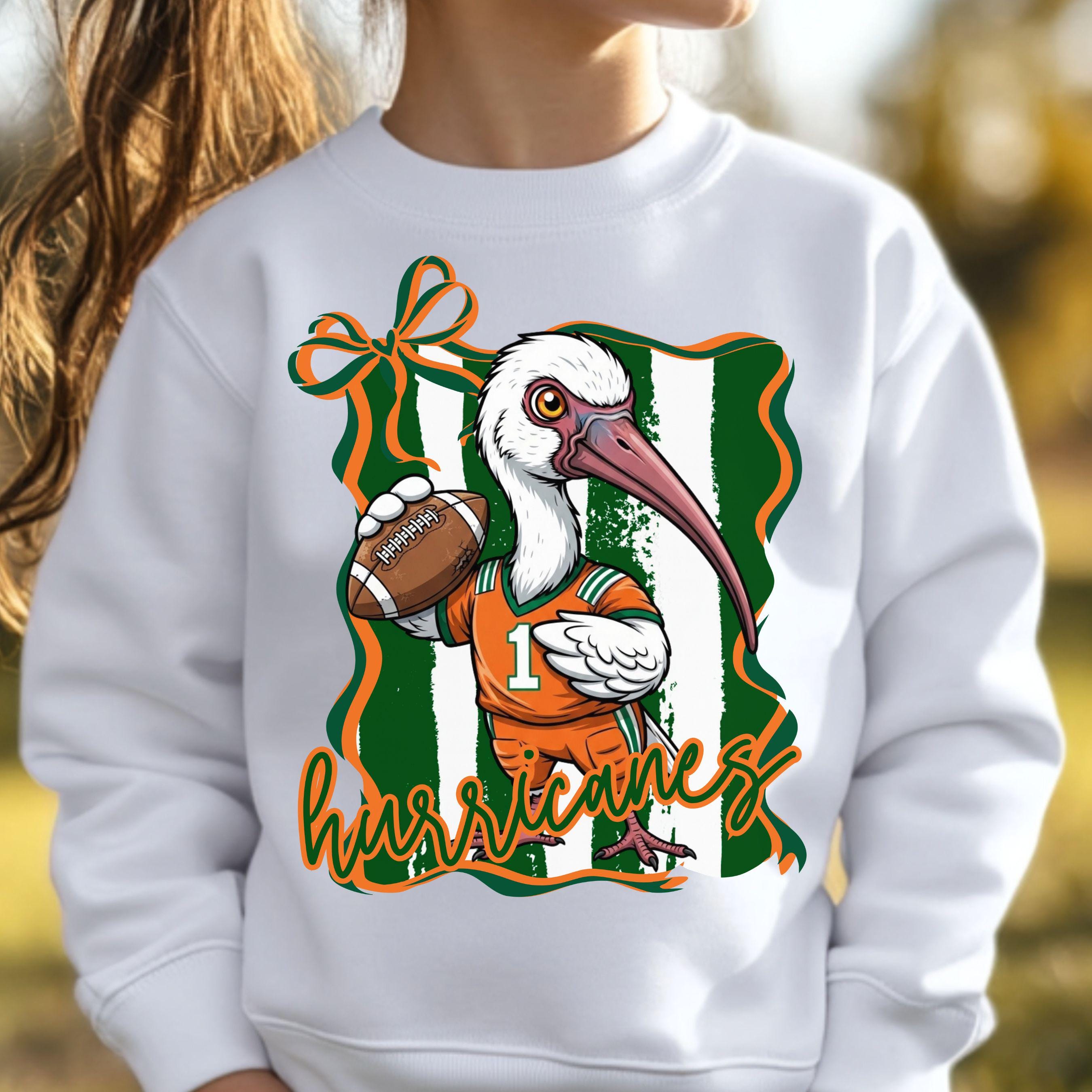 Hurricane Kids Football PNG Bundle 2 Cute Designs