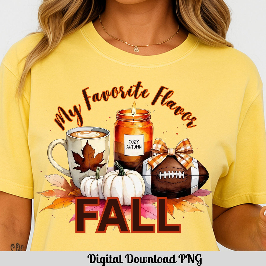My Favorite Flavor Fall PNG