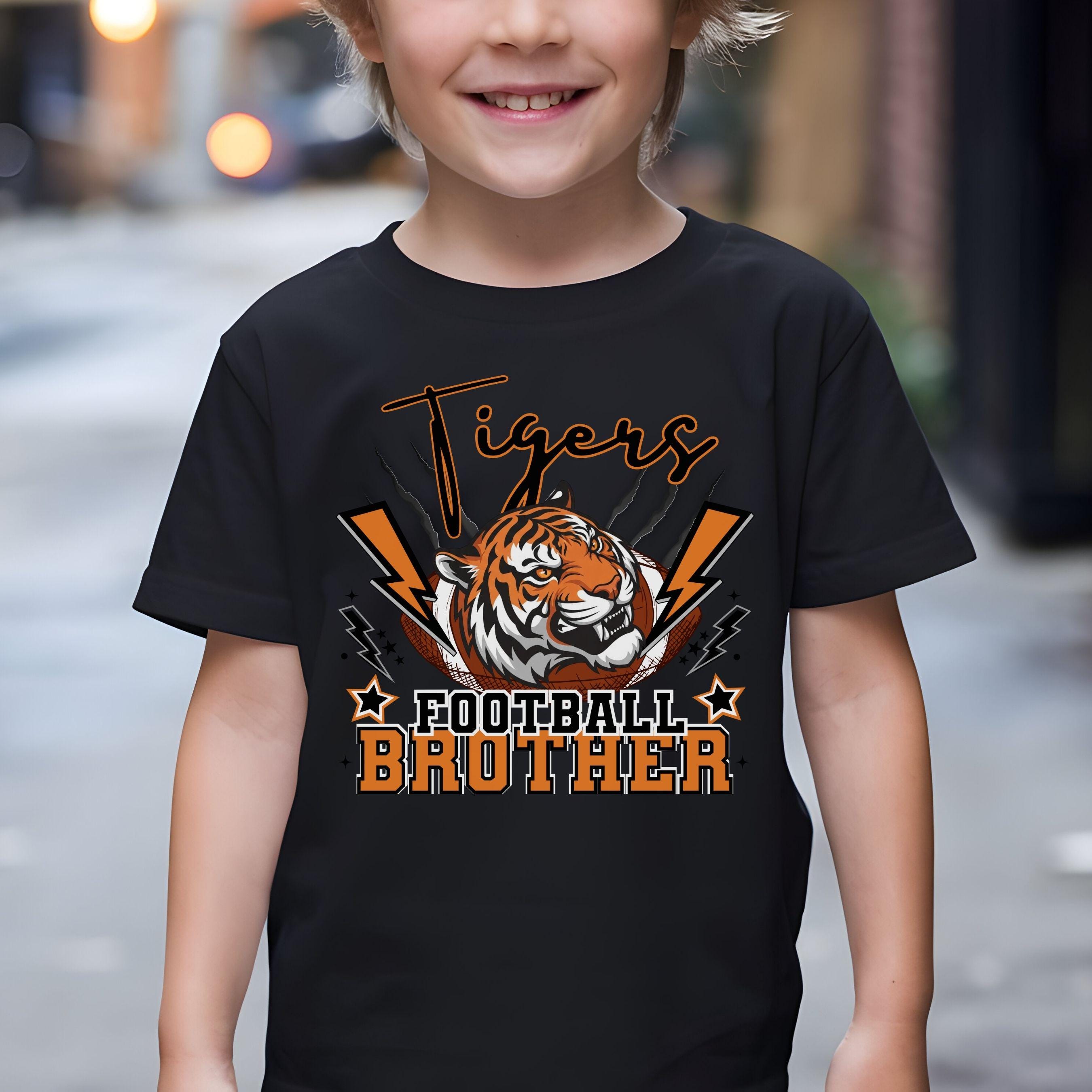 Tigers Lightning Football Brother PNG