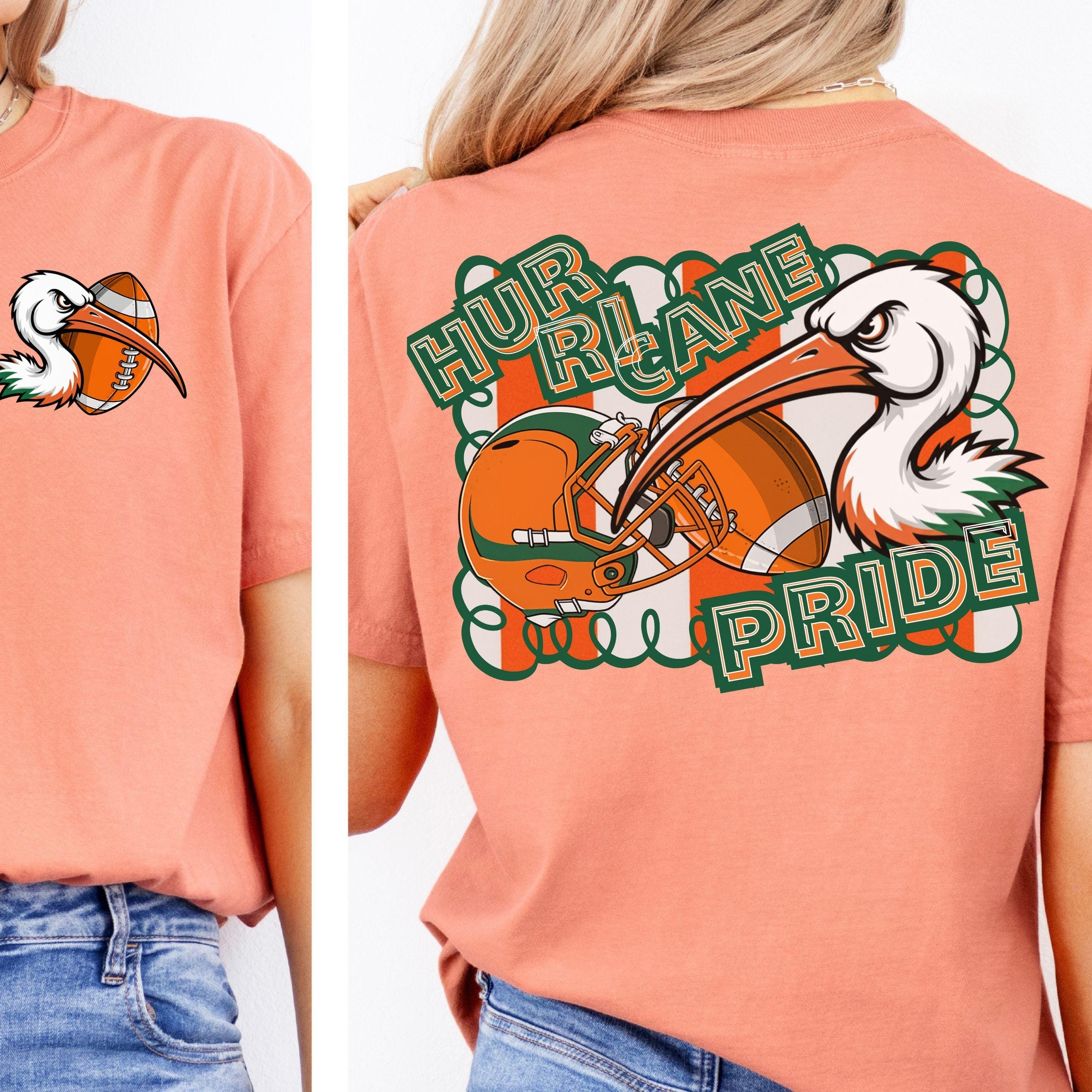 Hurricane Pride Stripe Design Football PNG