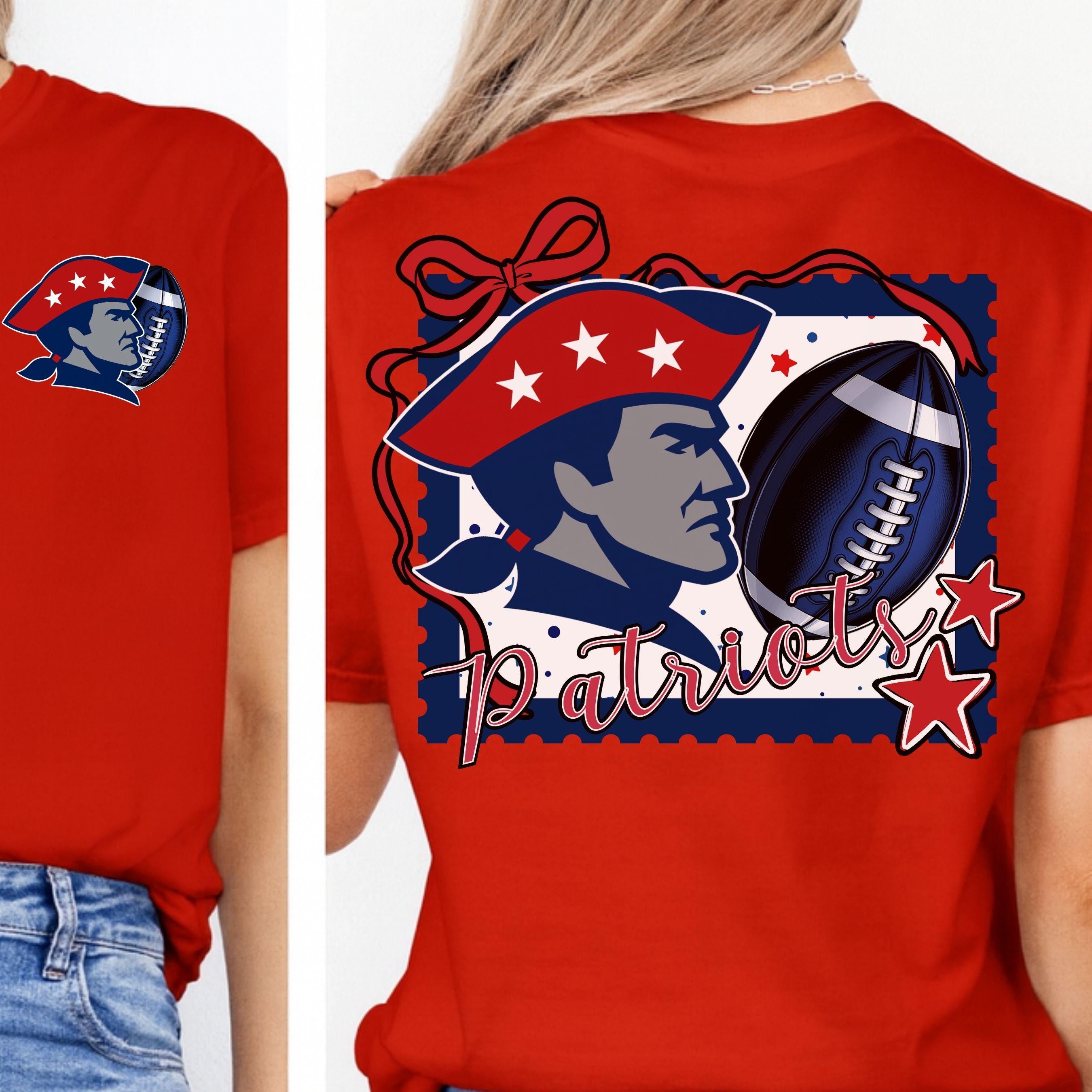 Patriots Trendy Stamp Matching Football PNG Download