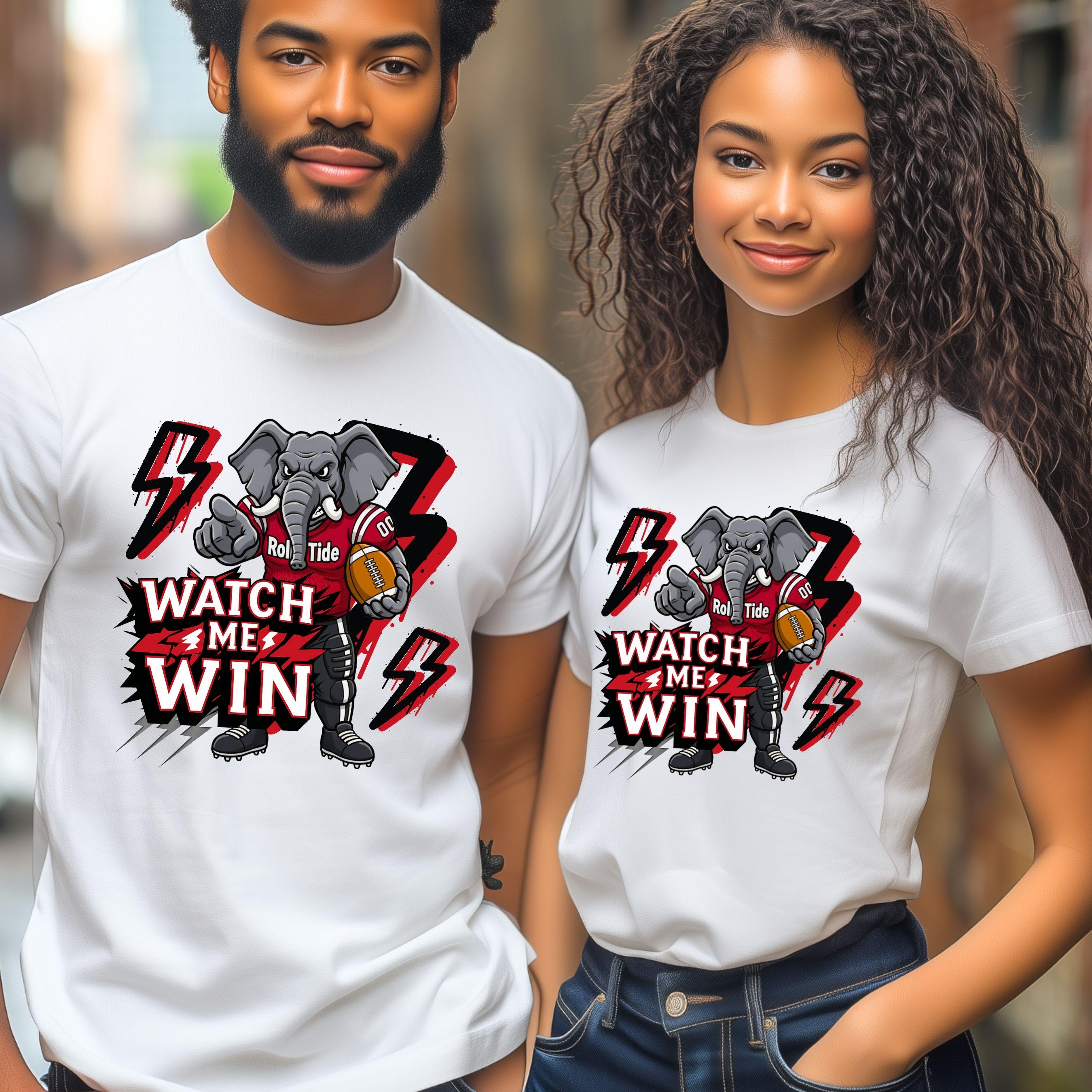 Roll Tide Watch Me Win Football PNG