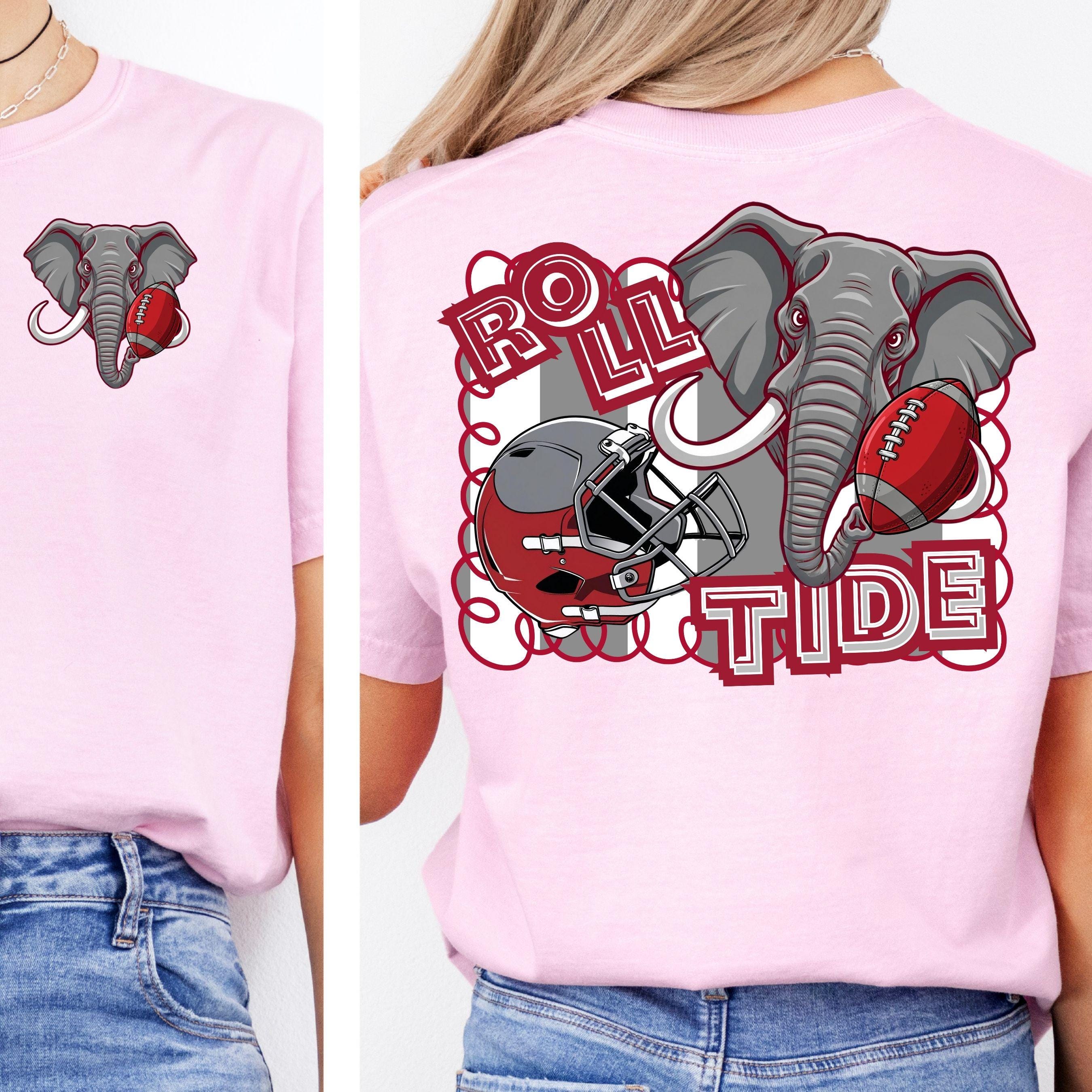 Roll Tide Pride Stripe Design Football PNG