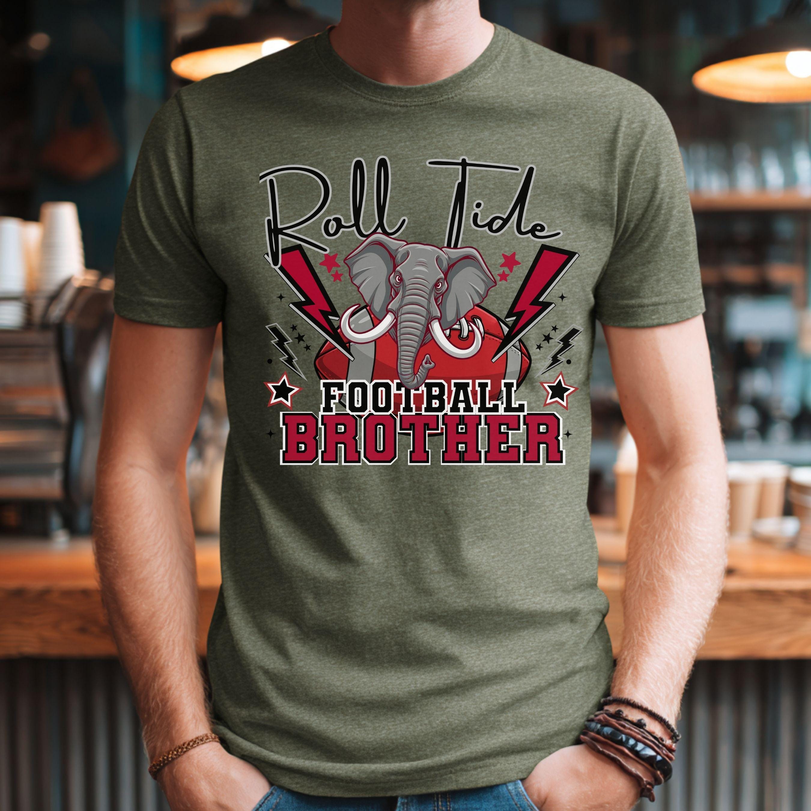 Roll Tide Lightning Football Brother PNG
