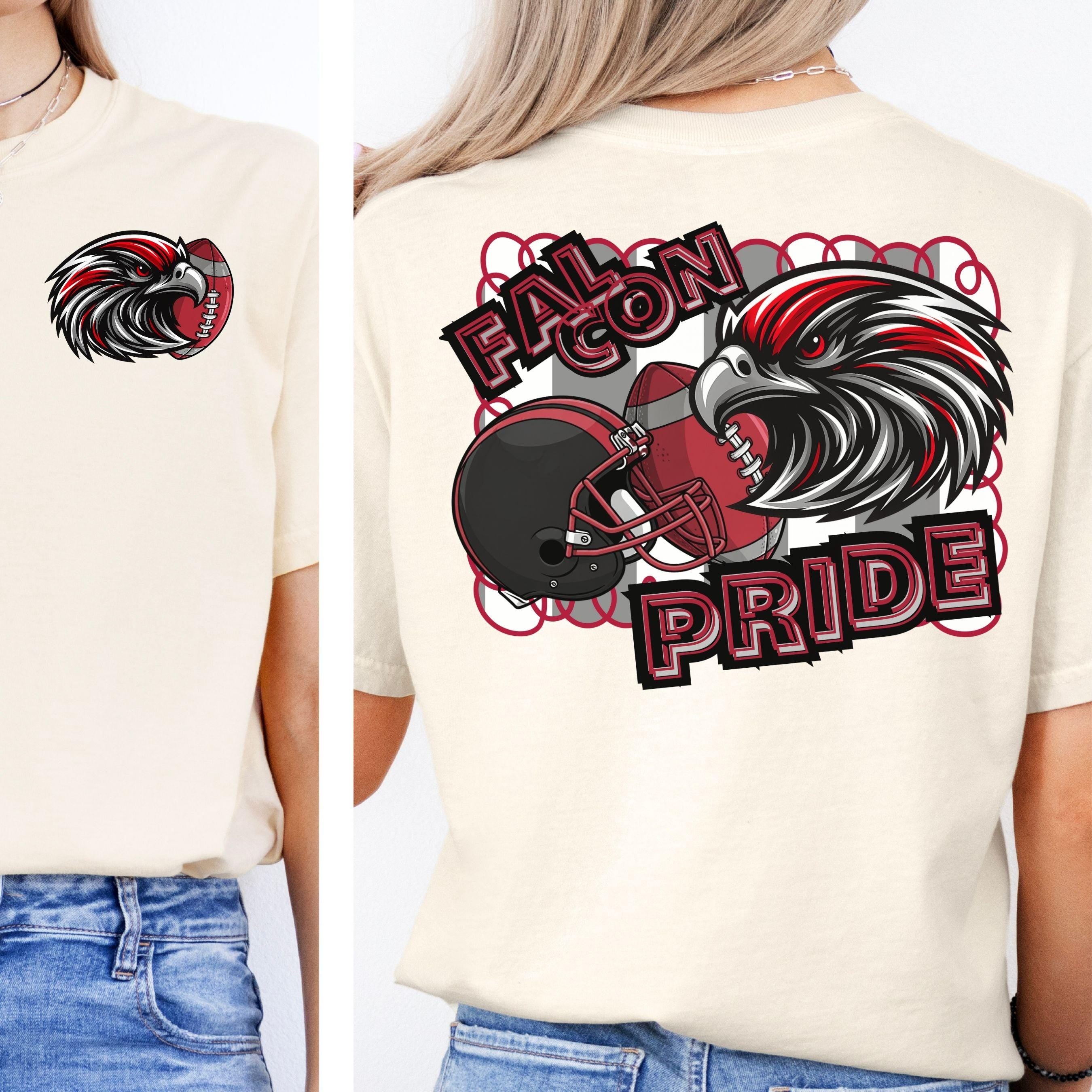 Falcon Pride Football Game Day PNG