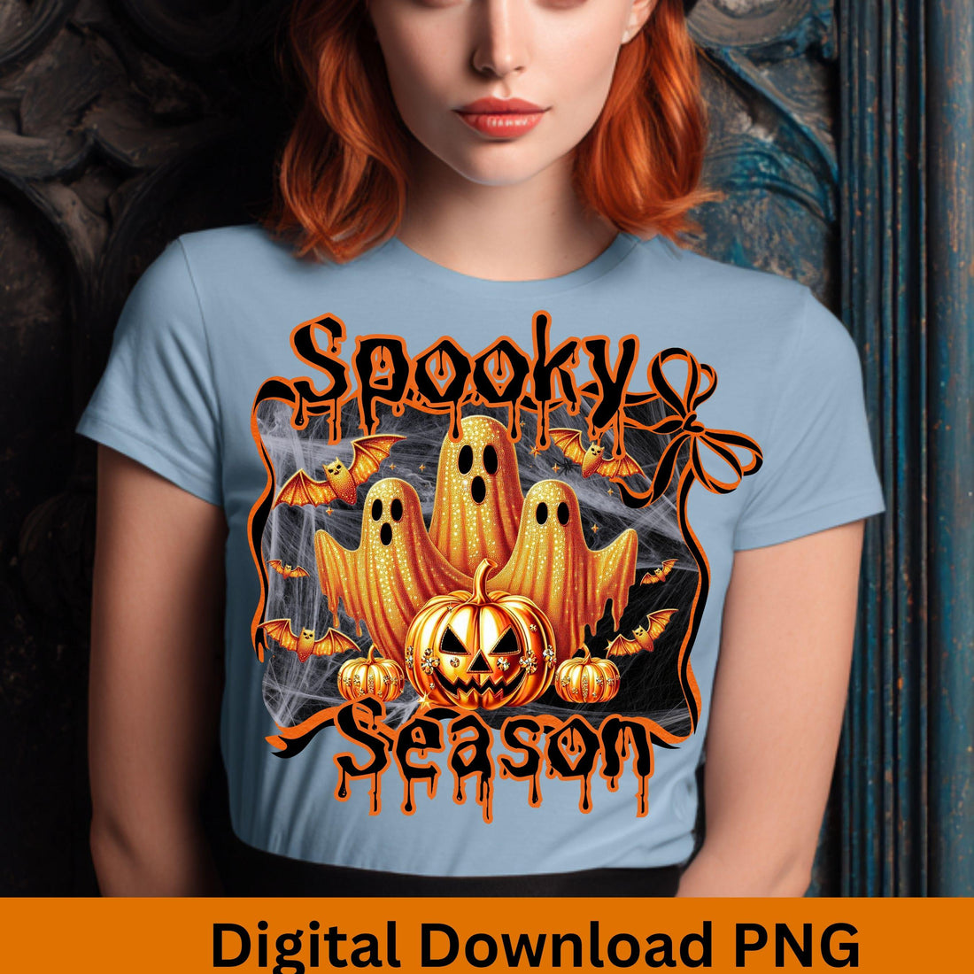 Spooky Season Halloween Ghost PNG