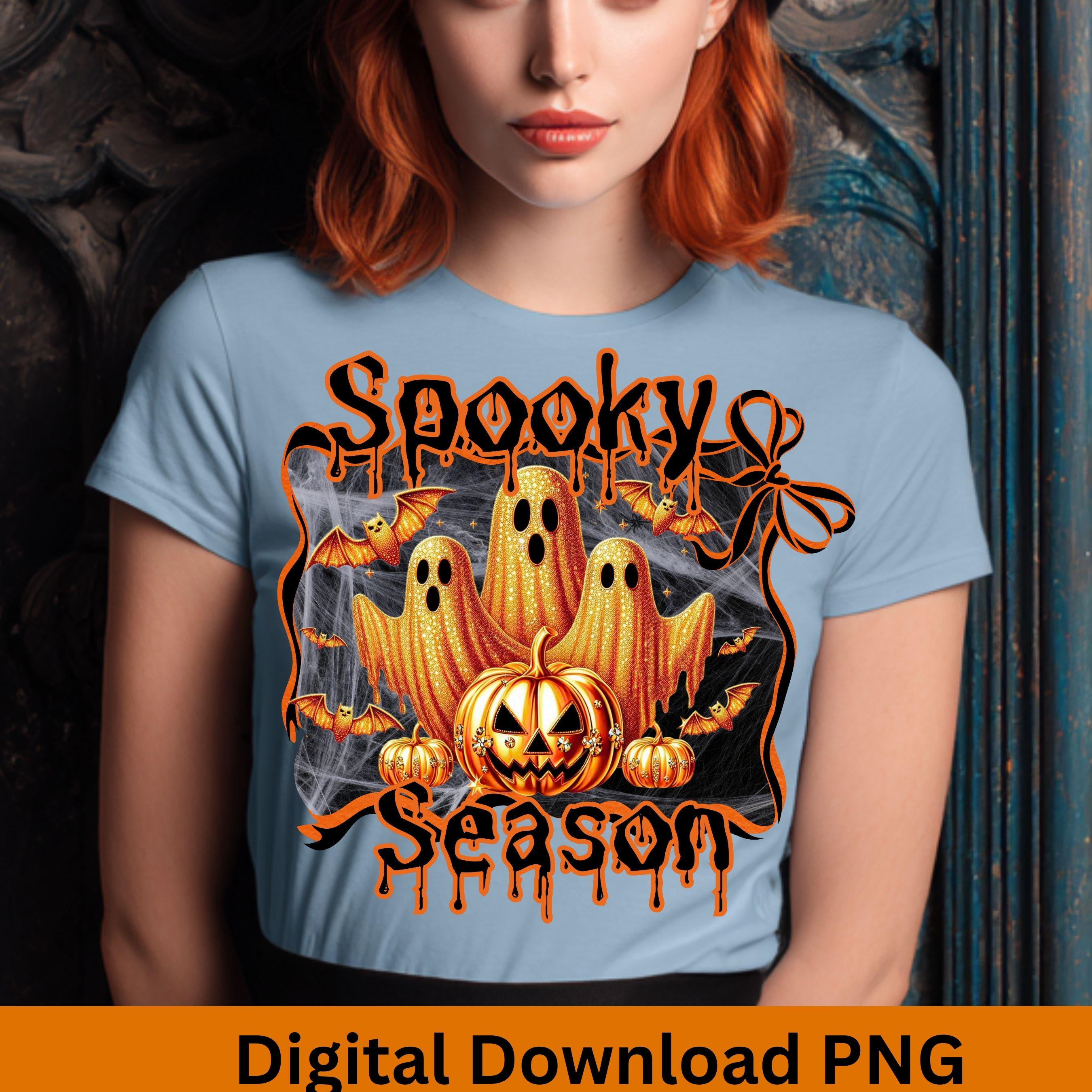 Spooky Season Halloween Ghost PNG