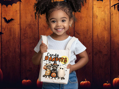 Spooky and Feral Raccoon Halloween PNG