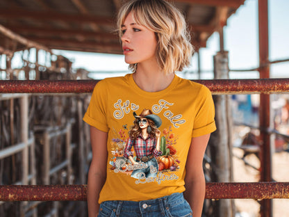 Its Fall Boots &amp; Bonfires Western Girl PNG