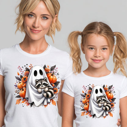 Ghost Raccoon Feral Pumpkin PNG