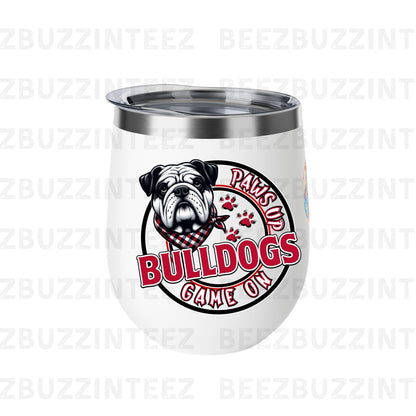Bulldogs Paws Up Game On Circle PNG