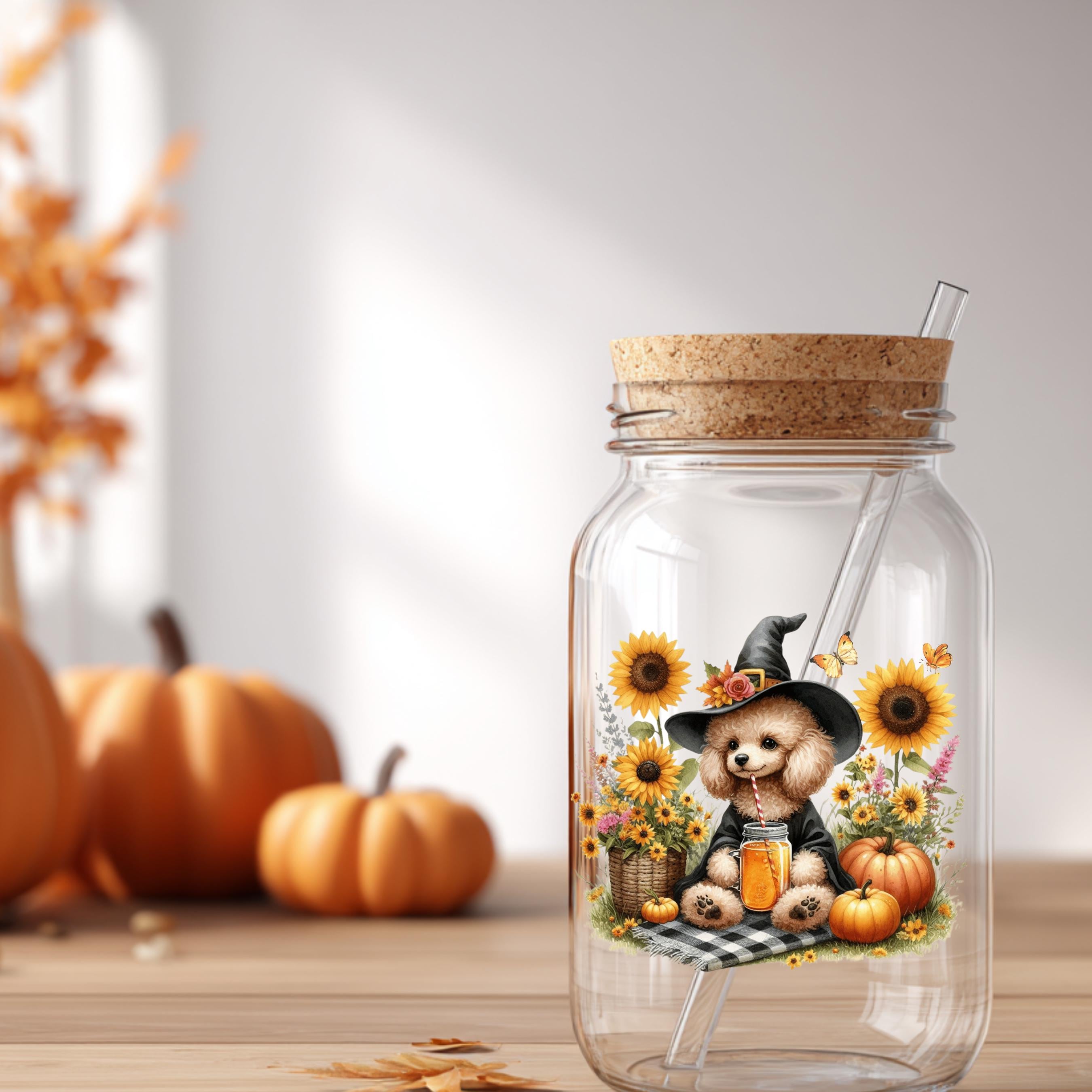 Adorable Halloween Dog Bundle (4) Design PNG Fall Thame