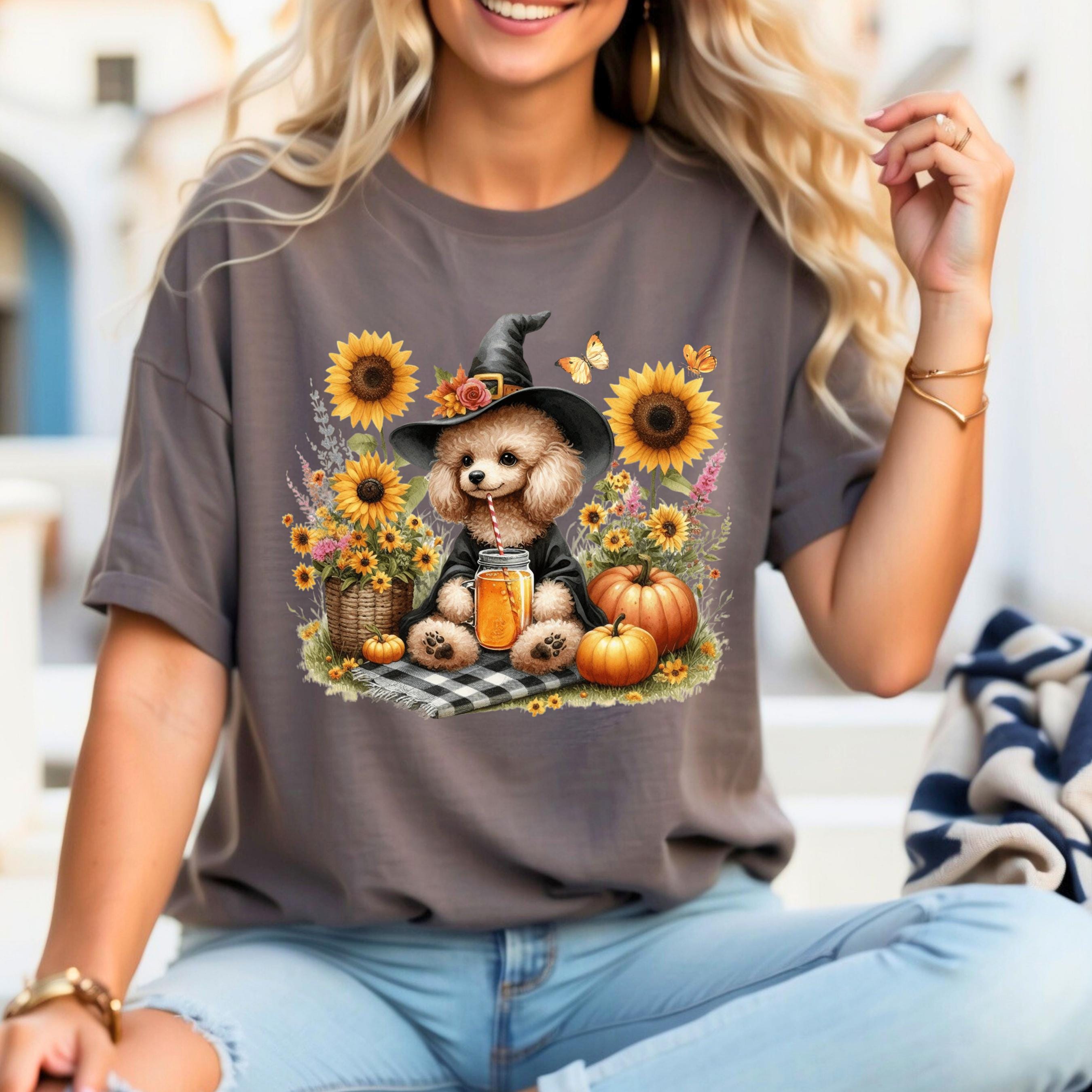 Adorable Halloween Dog Bundle (4) Design PNG Fall Thame
