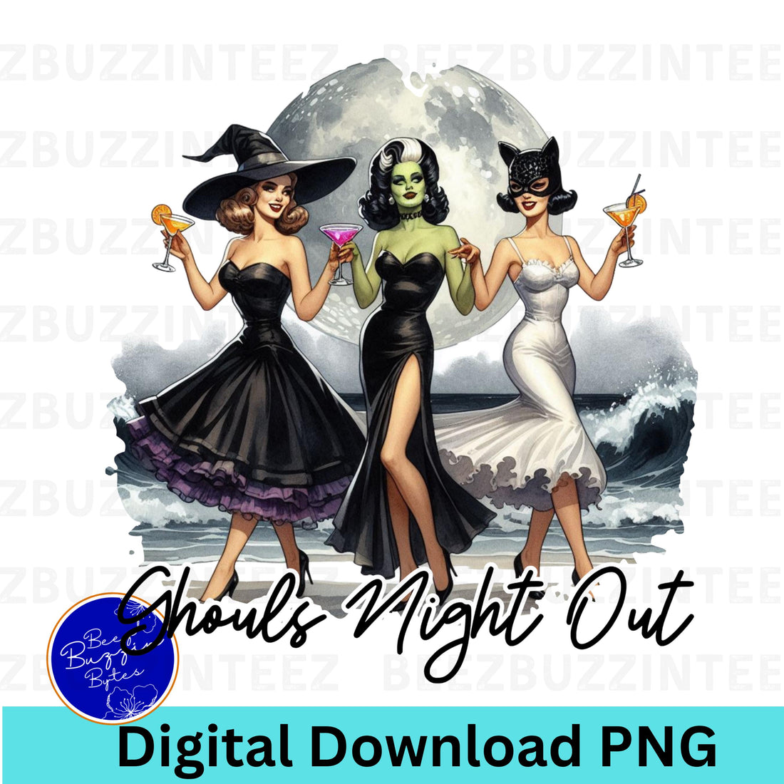 Halloween Ghouls Night Out PNG