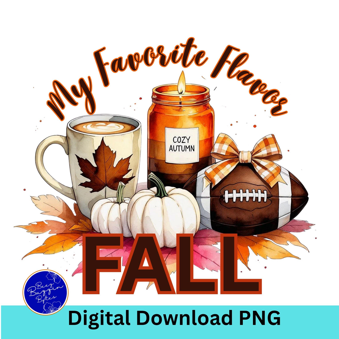 My Favorite Flavor Fall PNG