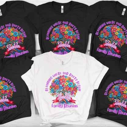Custom Family Reunion Shirt Canva Editable, Cruise Crew PNG,