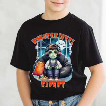 Halloween Gamer Frankenstein-style Boys PNG Bundle