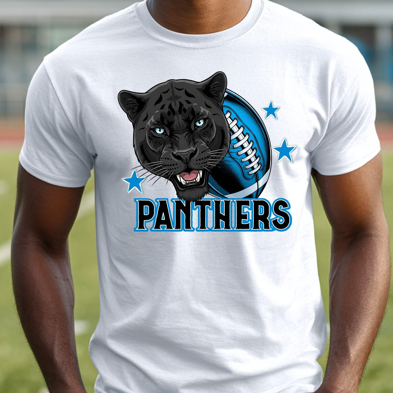 Panthers Stamp Matching Design PNG