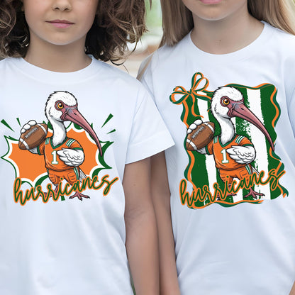 Hurricane Kids Football PNG Bundle  2 Cute Designs