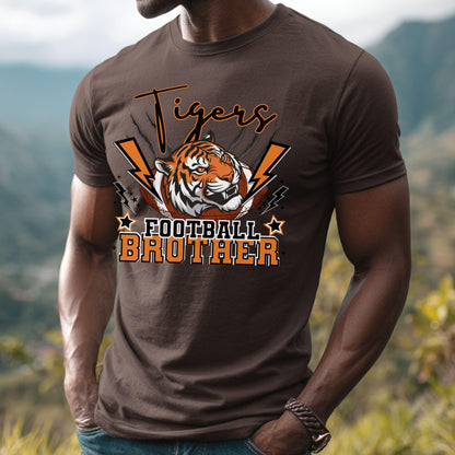 Tigers Lightning Football  Brother PNG