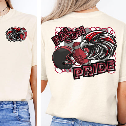 Falcon Pride Football Game Day PNG