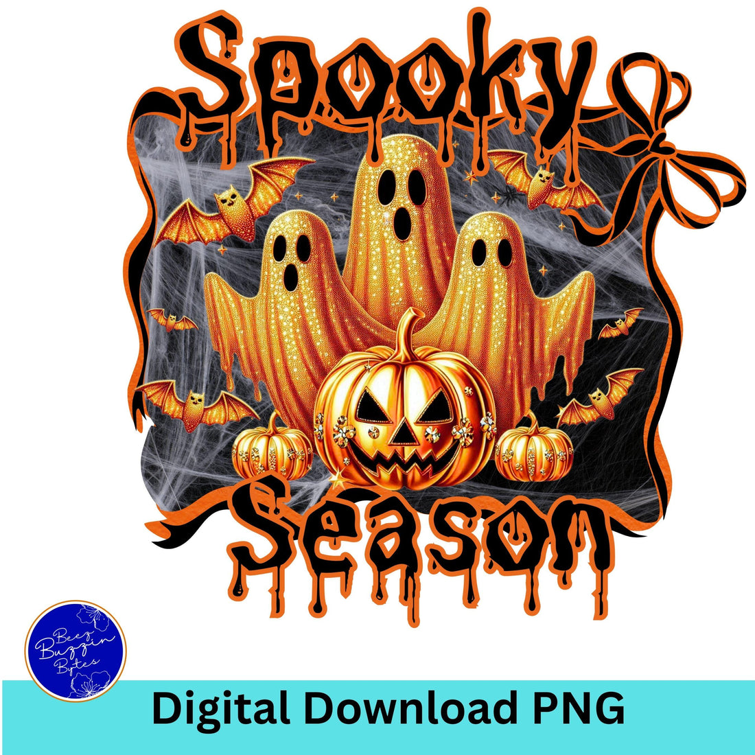 Spooky Season Halloween Ghost PNG